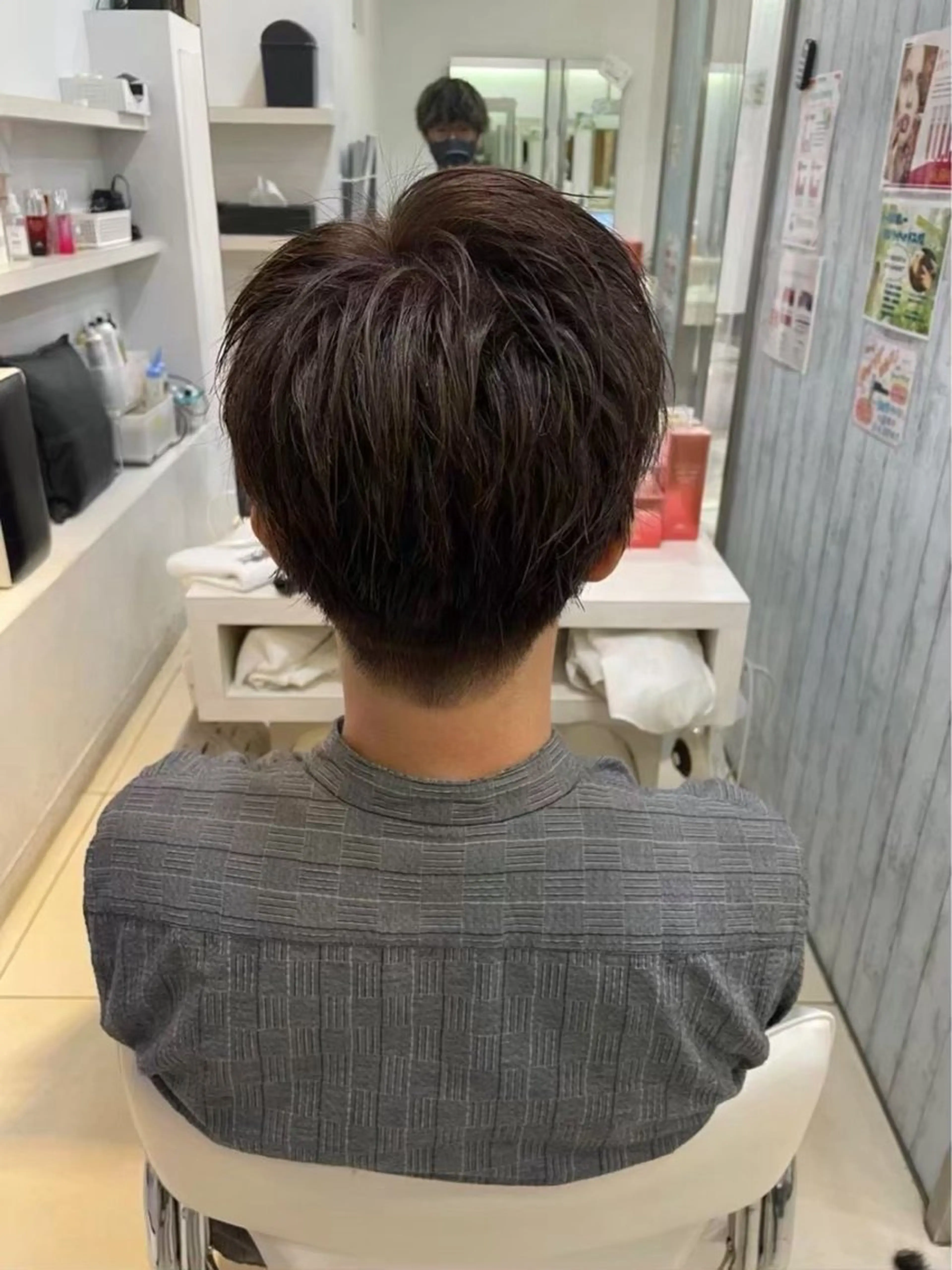 メンズ カラー メンズカット 歓迎‼️後藤朝光のヘアスタイル