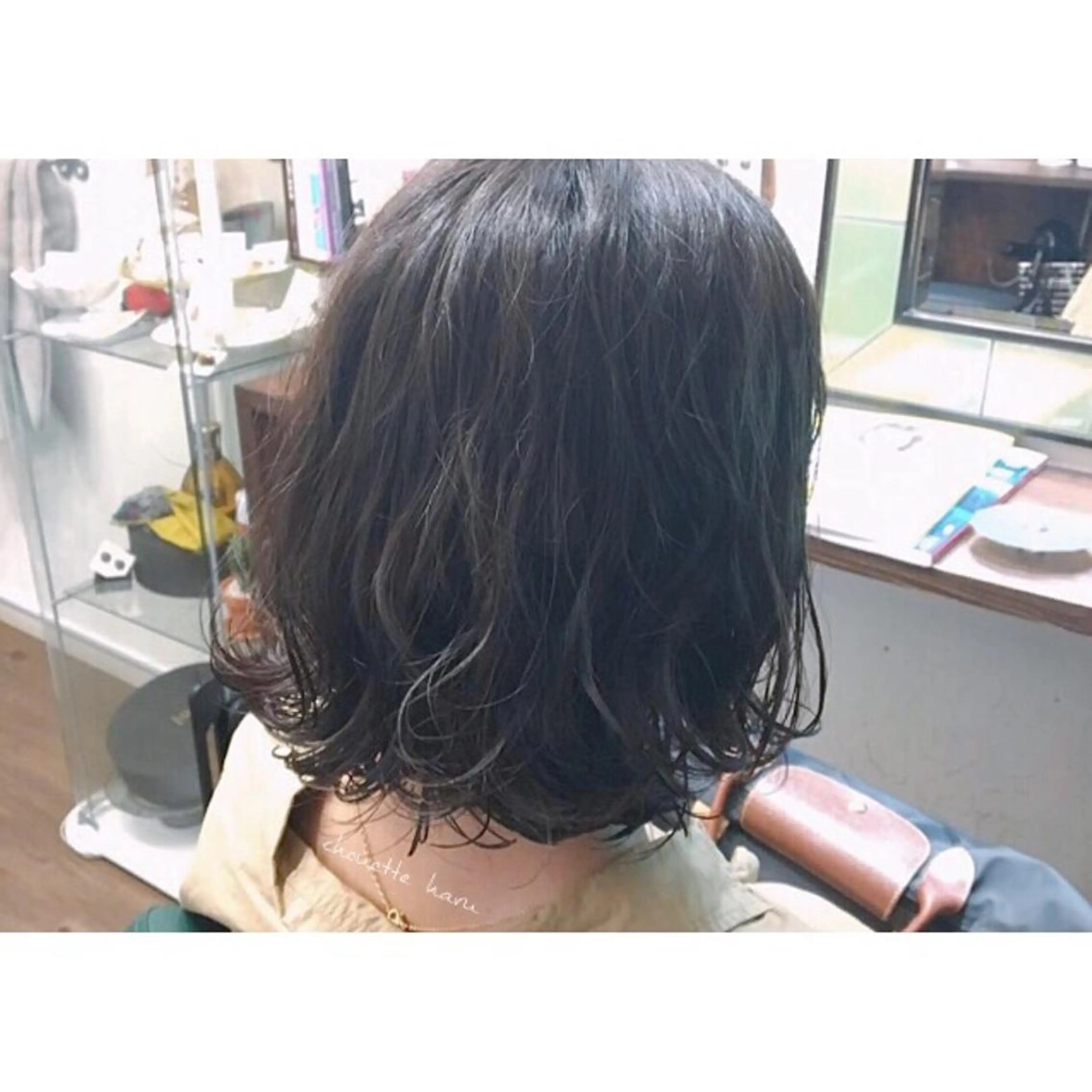 ミディアム パーマ ミディアムパーマ デジタルパーマ サダハルカ ｜chouetteのヘアスタイル