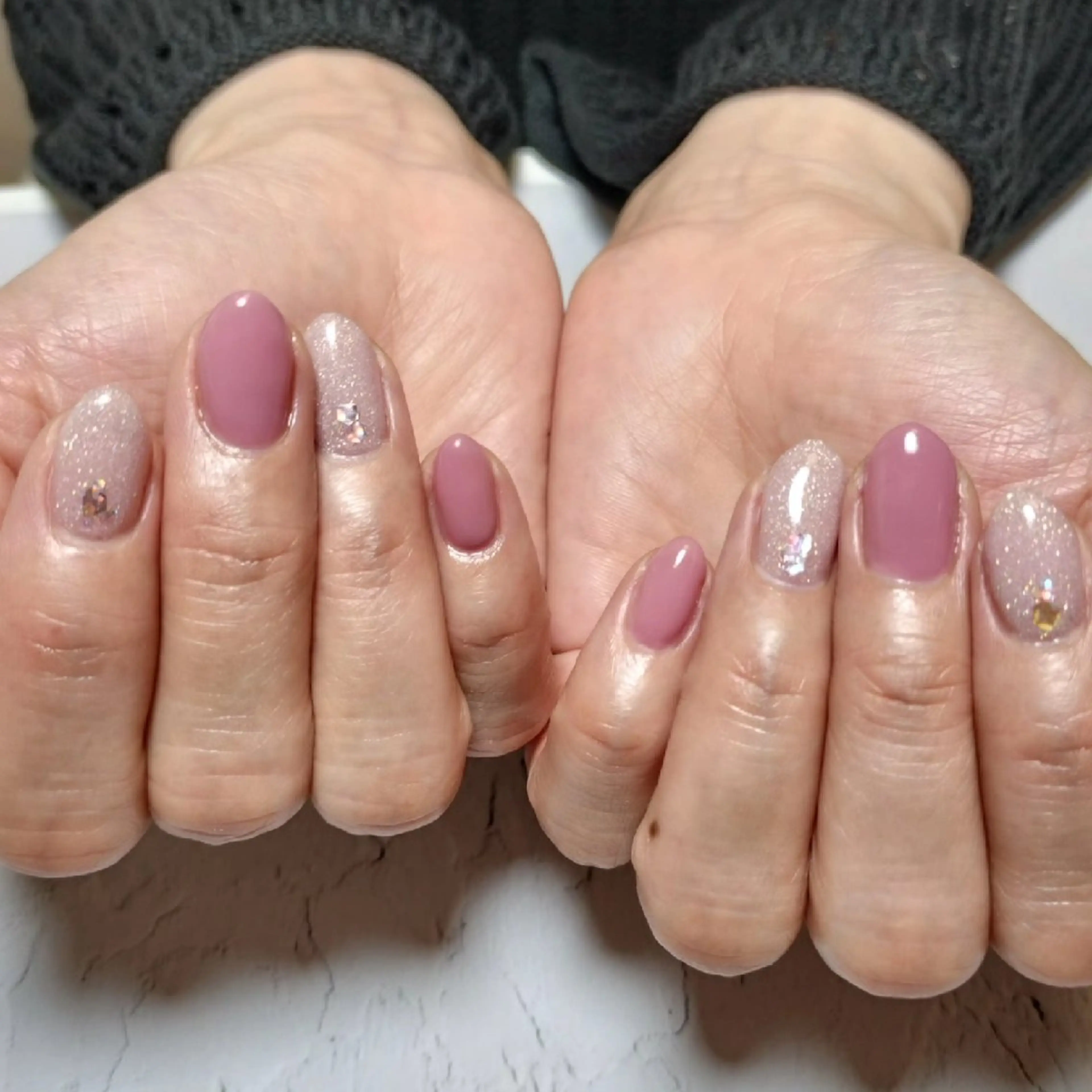 ネイル シンプルネイル ハンドネイル megumi. sのネイルデザイン