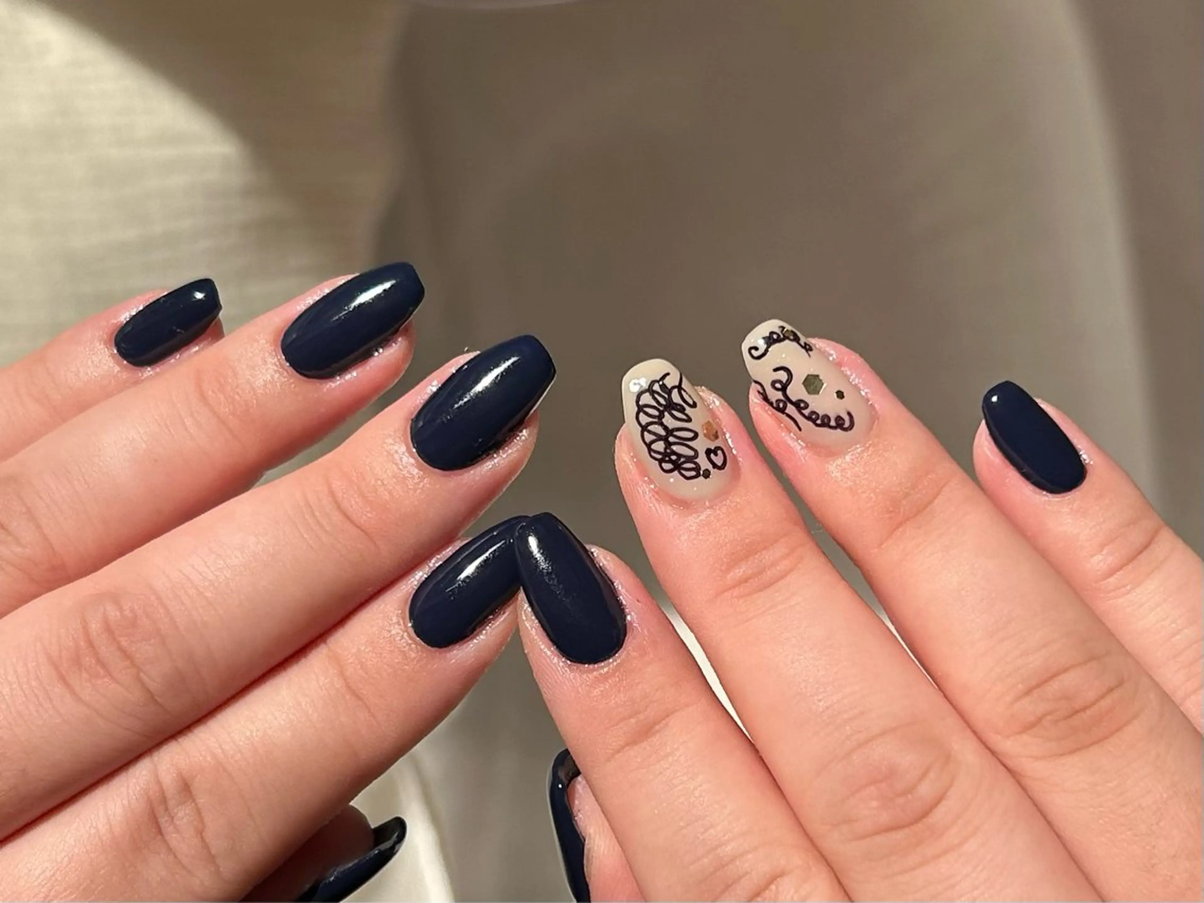 ネイル ニュアンスネイル ワンカラーネイル ハンドネイル プライベートサロン etelüのネイルデザイン