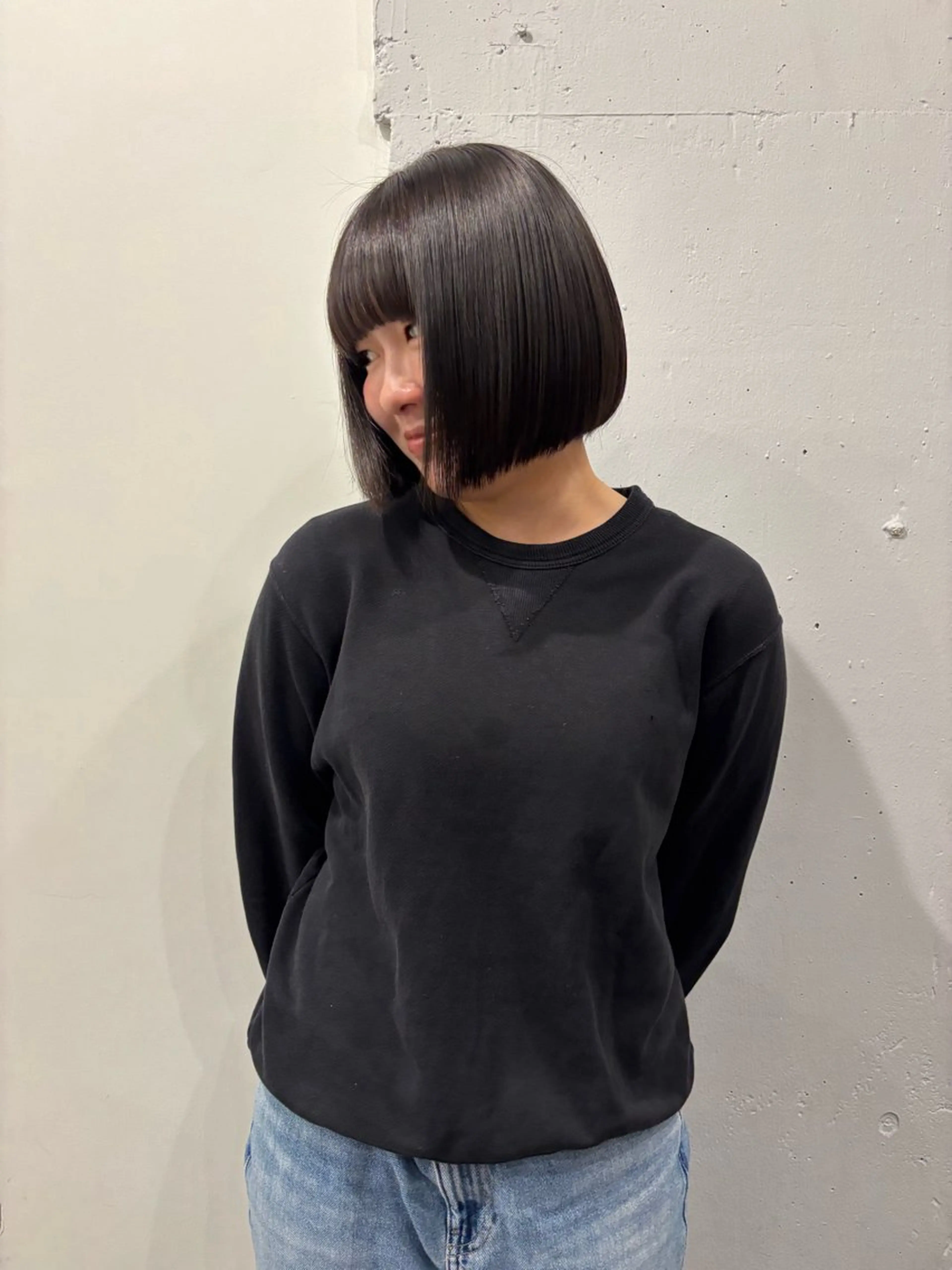 ショート カラー 熊取谷 茉那のヘアスタイル