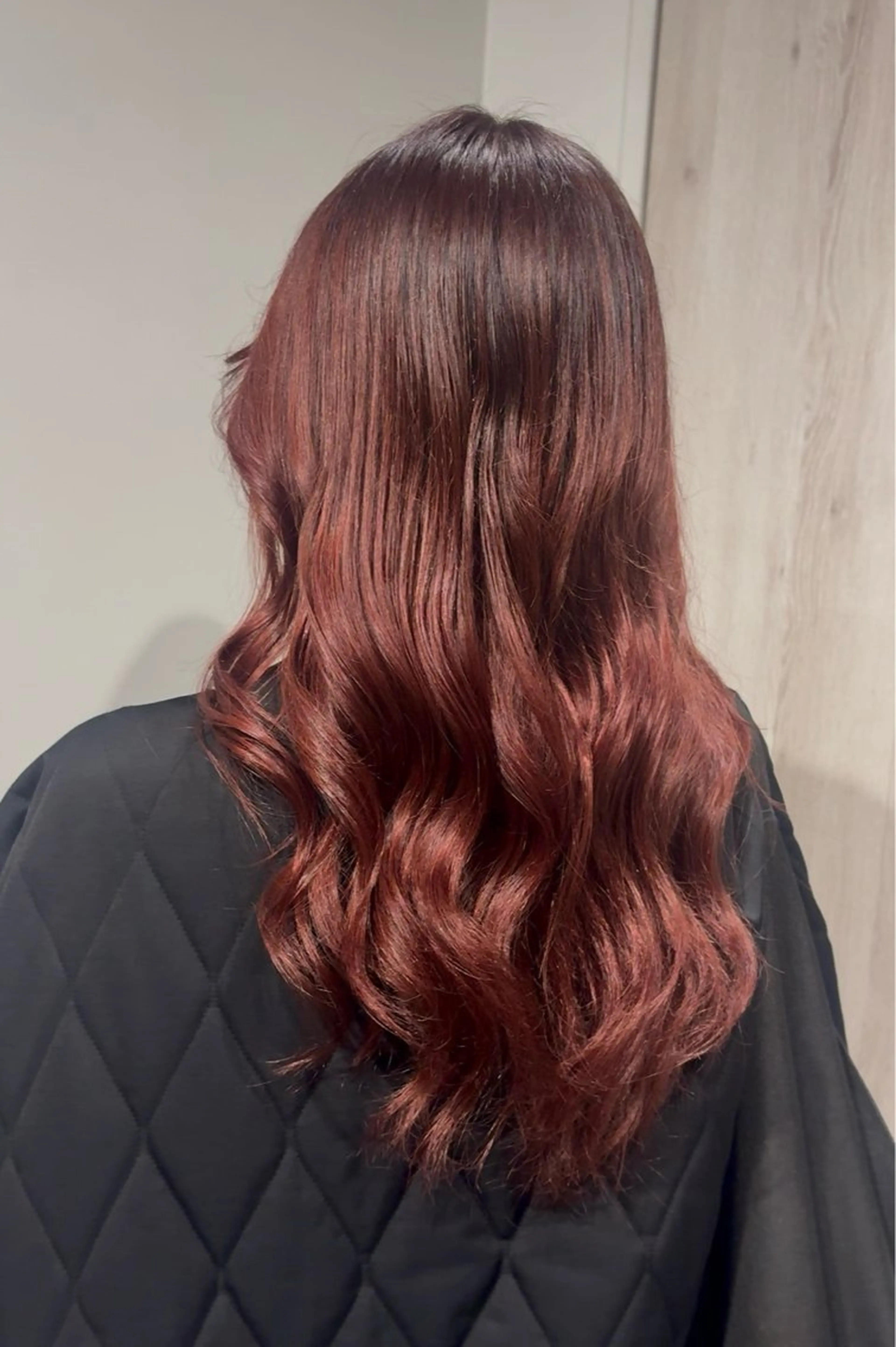 ロング カラー ブリーチ レッドカラー カット ヘアカラー inc新小岩 🌱MANAMIのヘアスタイル