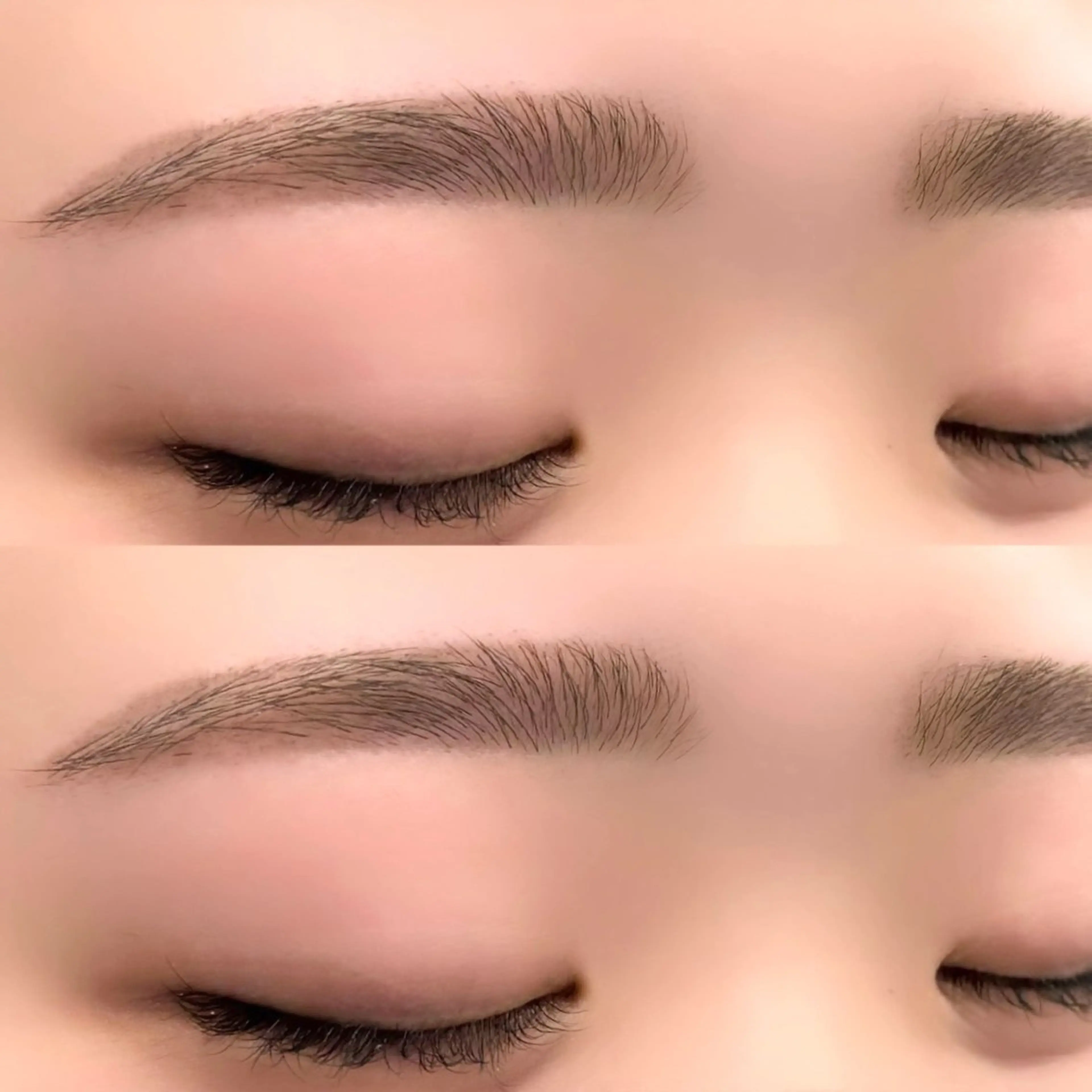 垢抜けセット🩵アイブロウワックス+眉カット+カラー+お仕上がりメイク🫧の写真