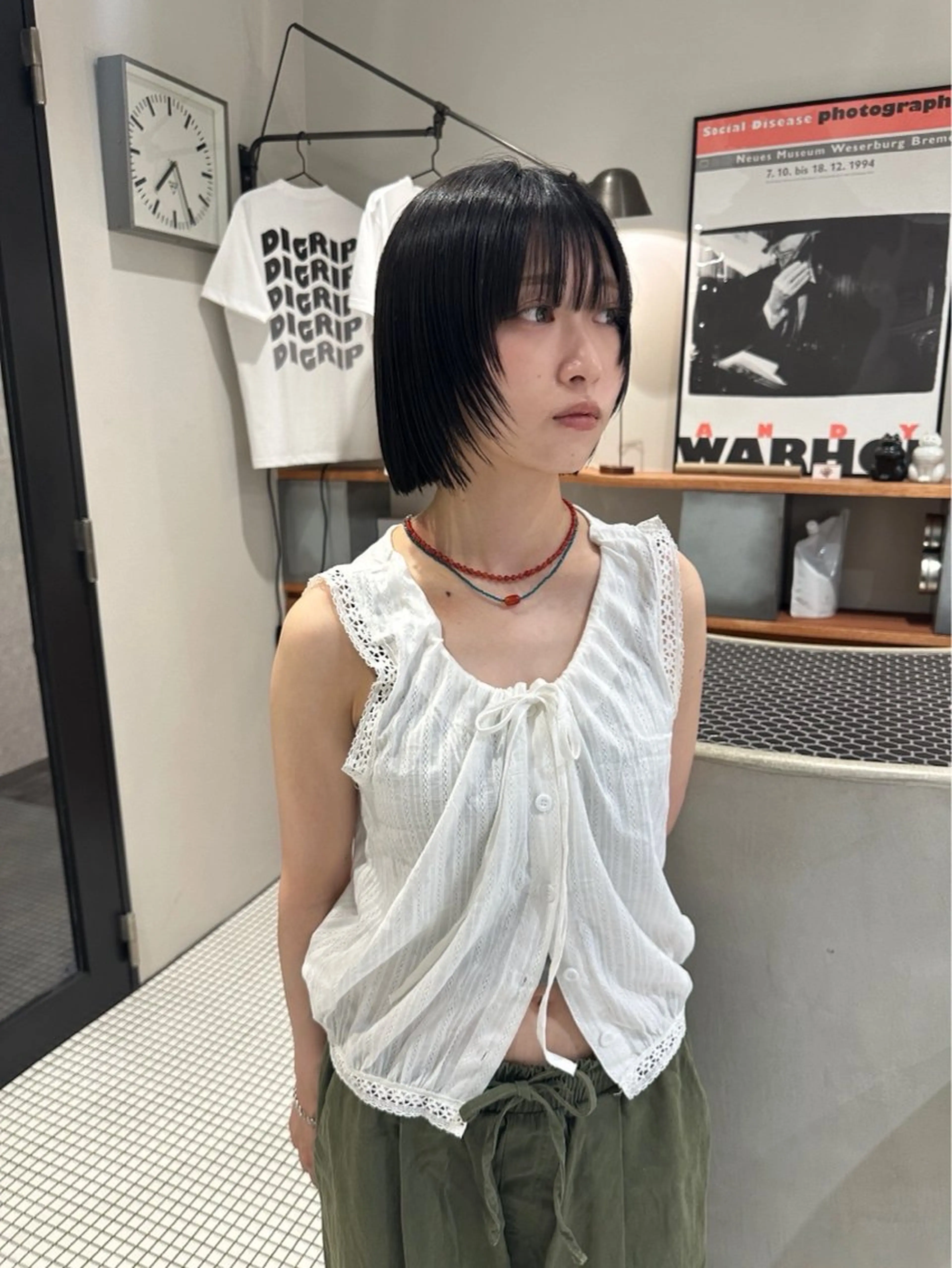 ショート カラー GRIP/ 名古屋駅徒歩1分のヘアスタイル