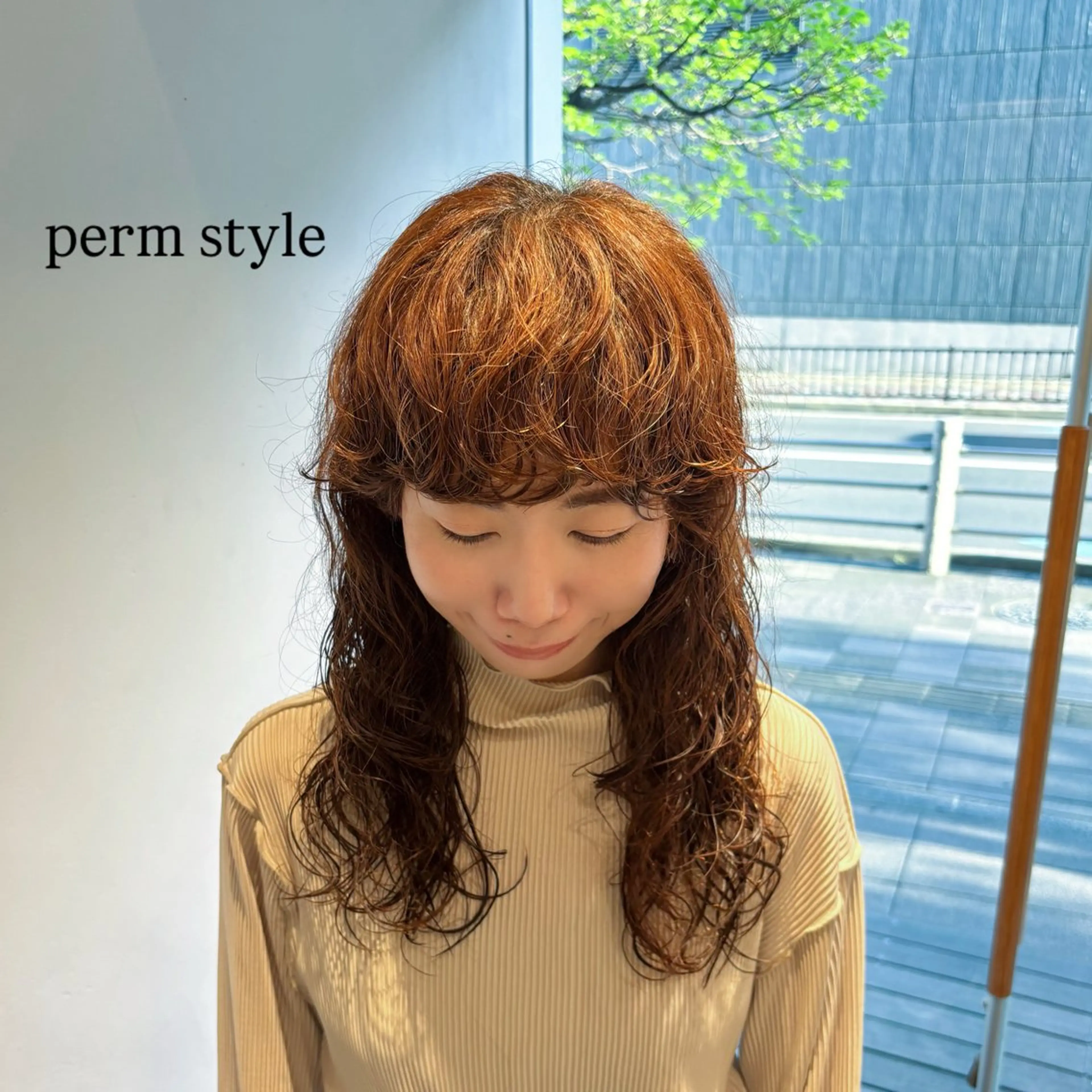 ロング パーマ 韓国ヘア/メンズ パーマ/ﾔﾅｷﾞｶﾔのヘアスタイル