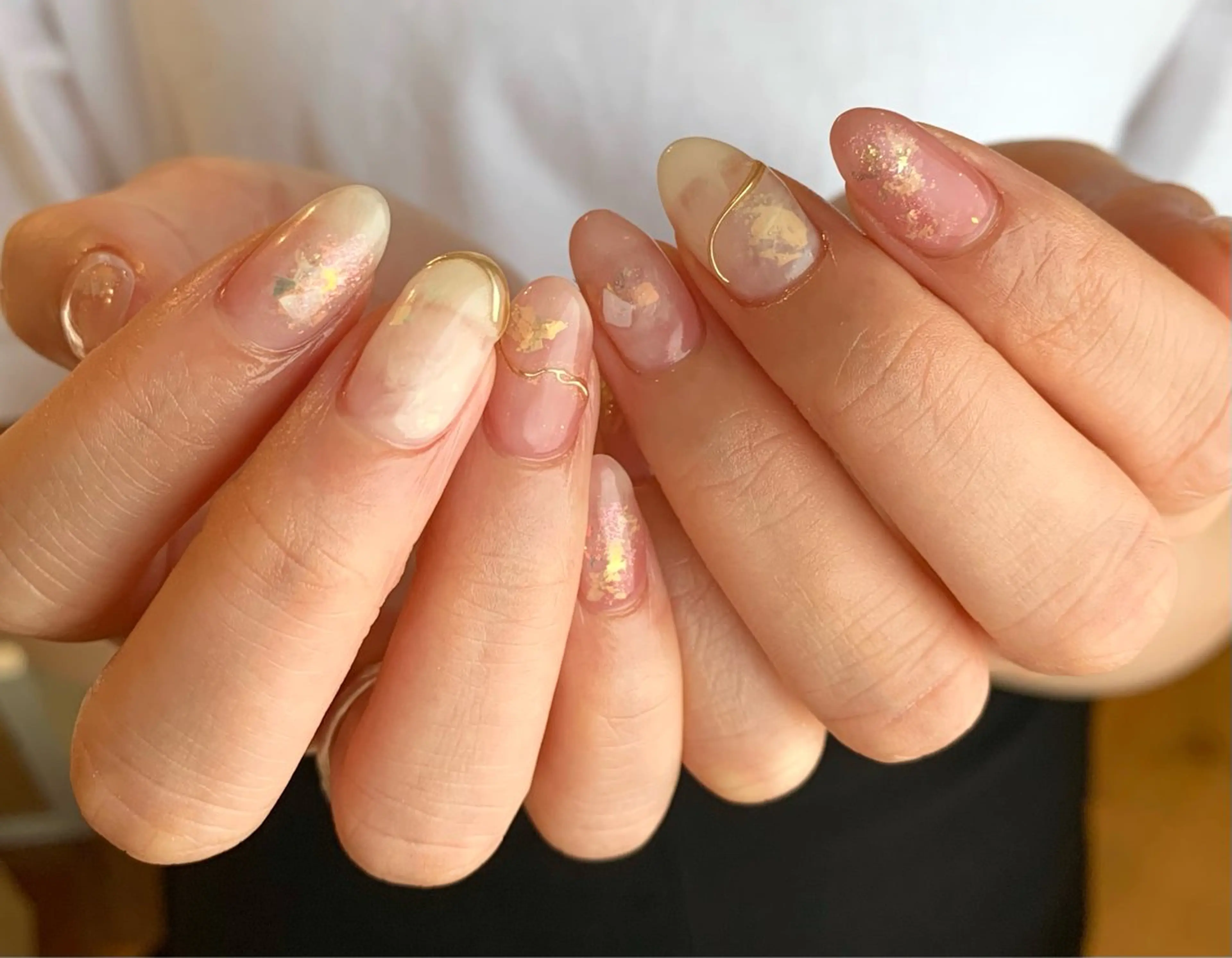 ネイル フラッシュネイル マグネットネイル 持ち込み ニュアンスネイル オフィスネイル sufu. nail YUKIのネイルデザイン