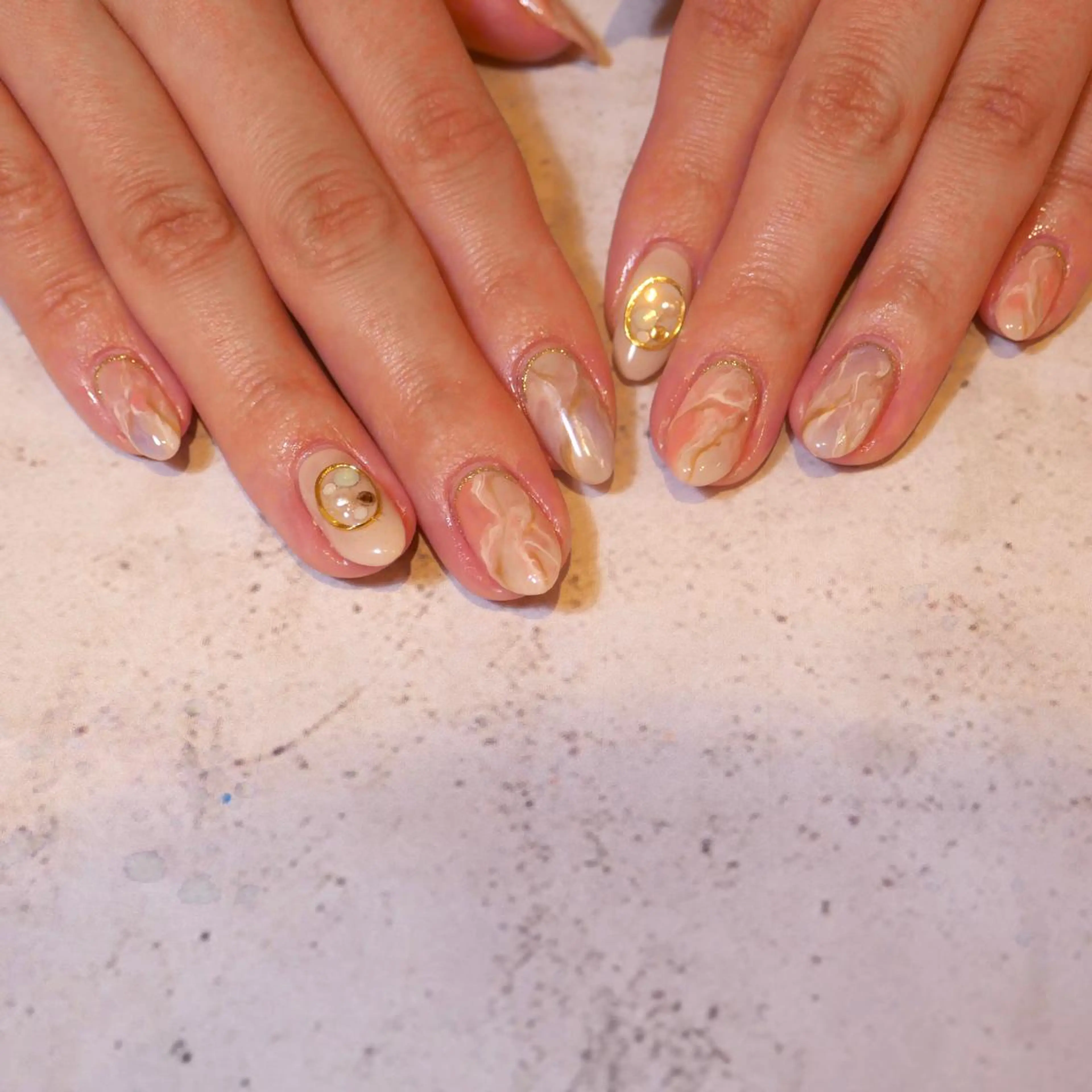 ネイル アートネイル 大理石ネイル(マーブル) ハンドネイル Chipieee Tokyoのその他イメージ