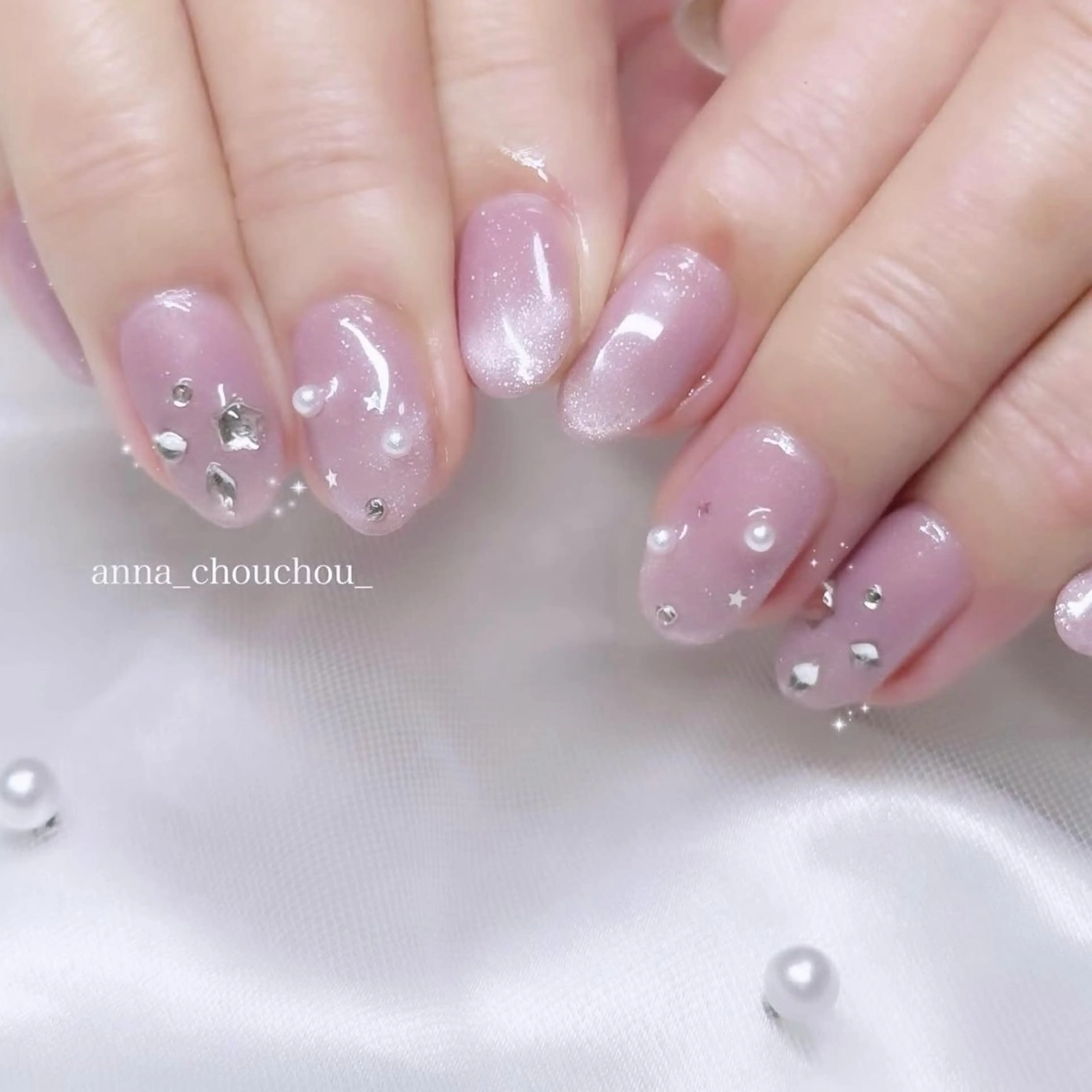 ネイル ハンドネイル Anna Sano⭐️のネイルデザイン