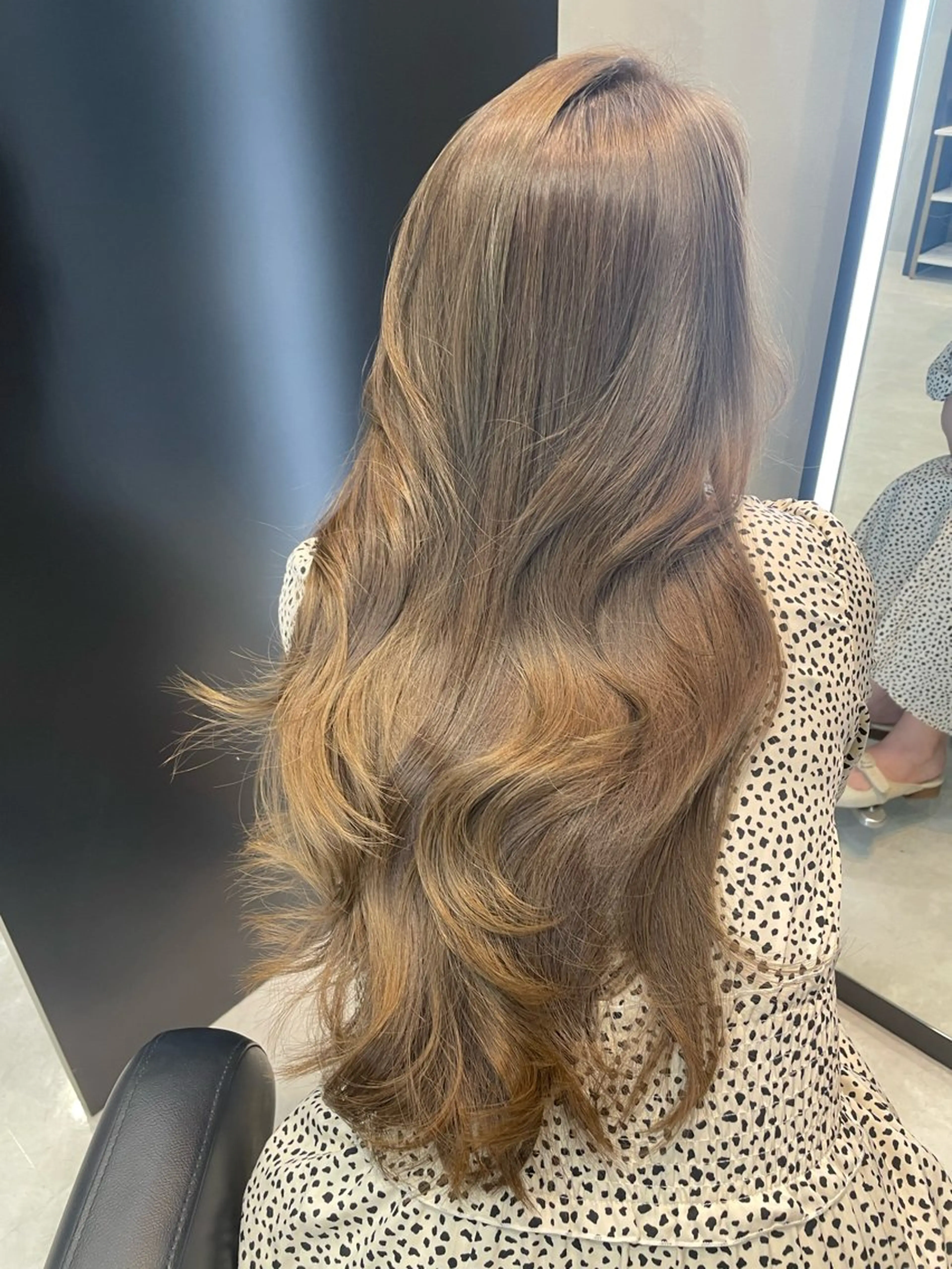 ロング カラー 韓国×ワンホン 艶カラー/ハヅキ🎀のヘアスタイル