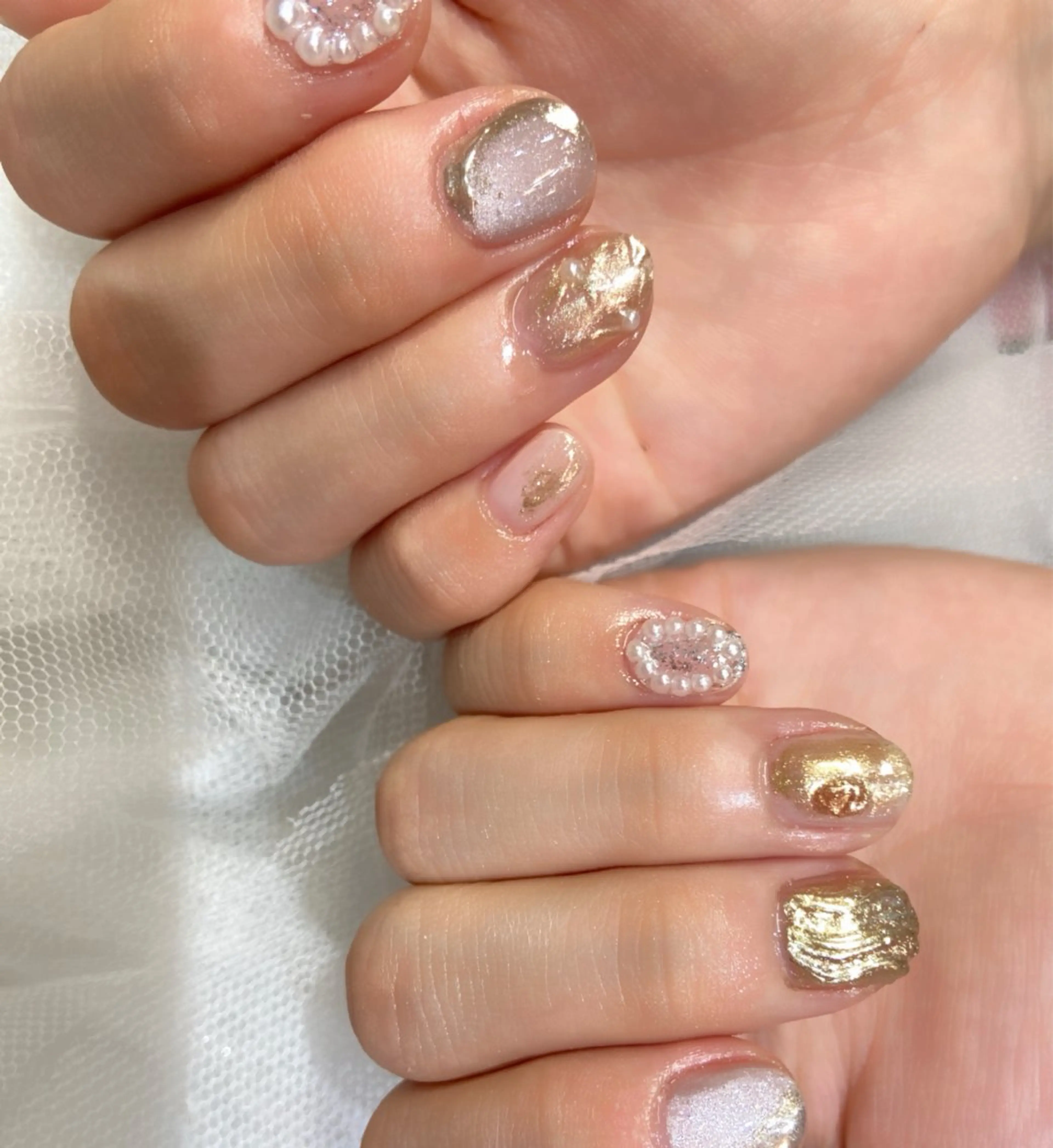 ネイル キラキラネイル ショートネイル nailbios所属・nailbios .tomo.のネイルデザイン