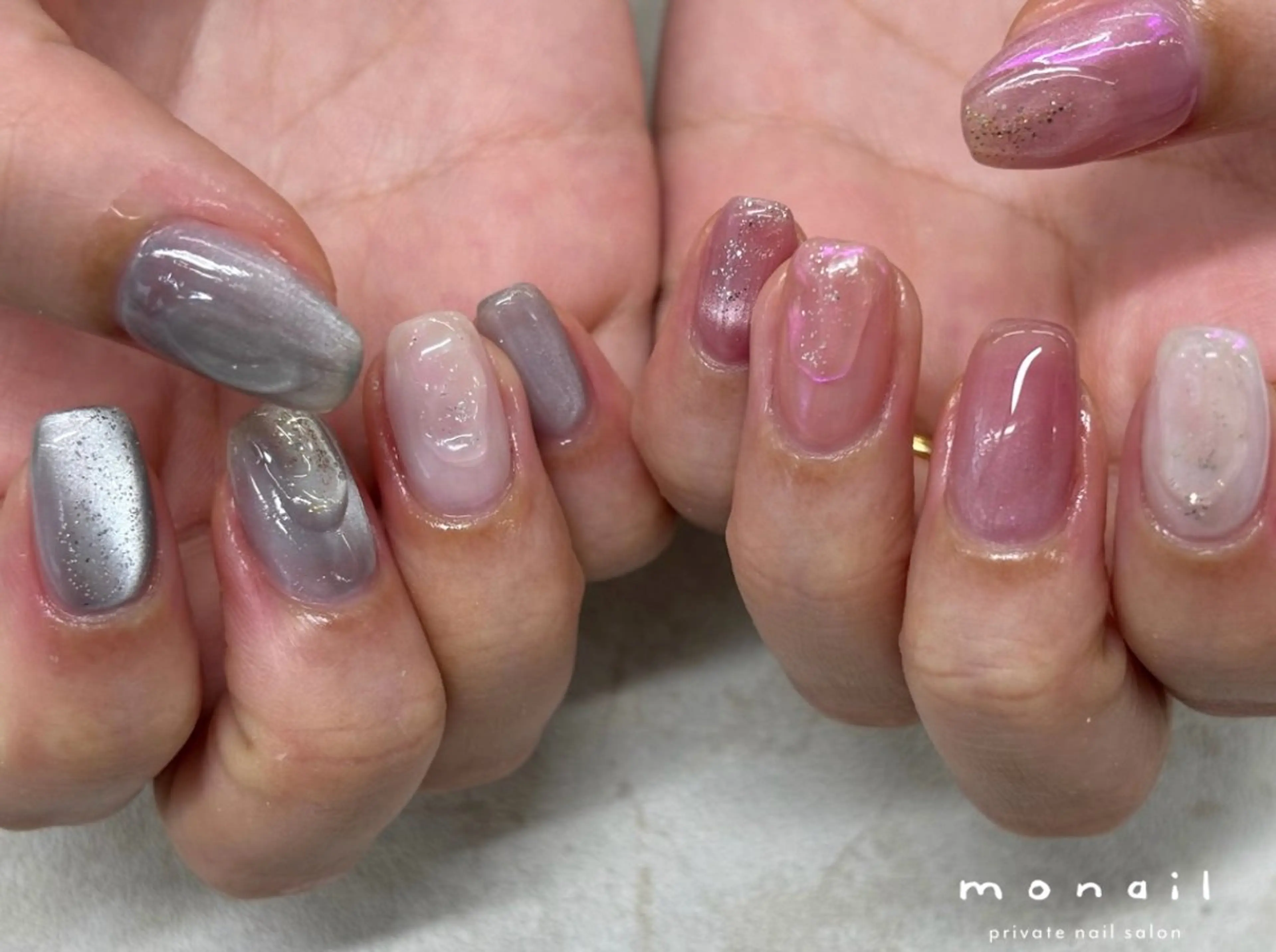 ネイル ハンドネイル nail salon monailのネイルデザイン