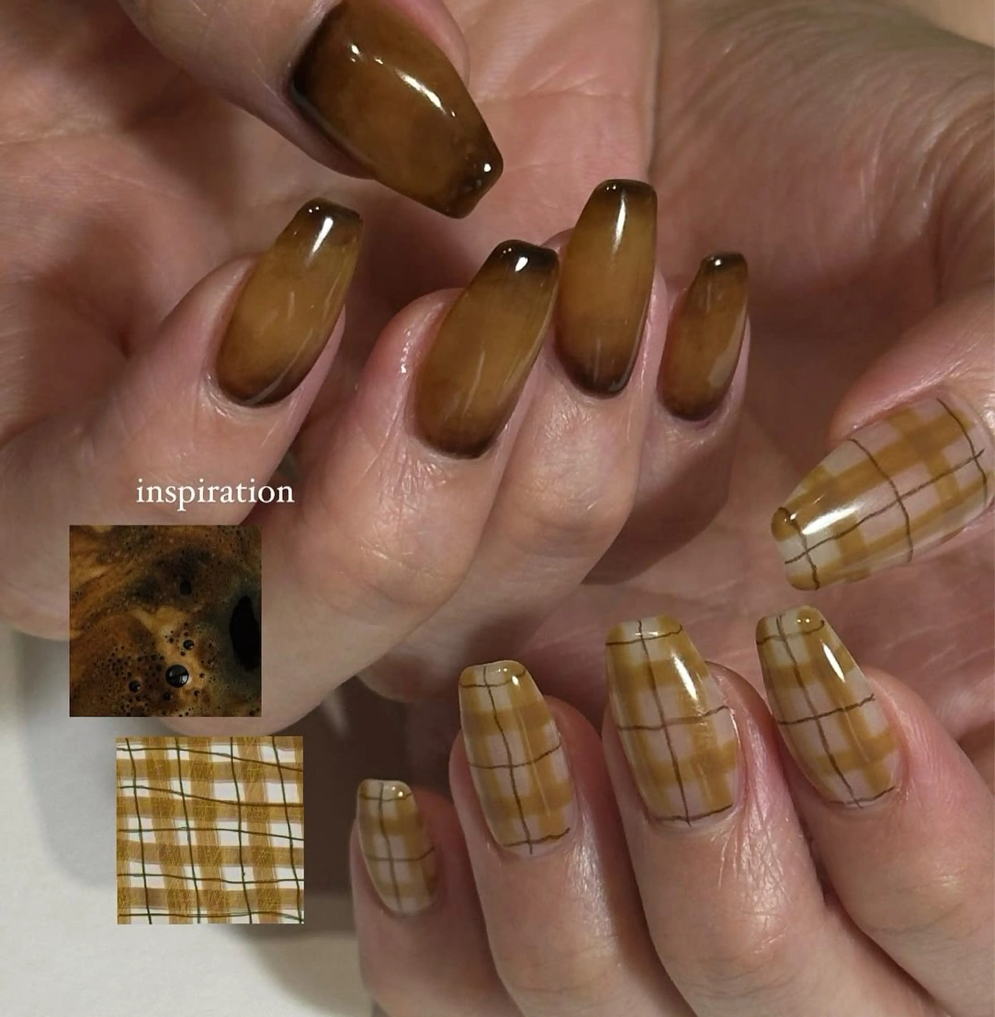 ネイル 韓国ネイル 持ち込み ニュアンスネイル ネイルチップ 冬ネイル LISA ANA.CHUOのネイルデザイン