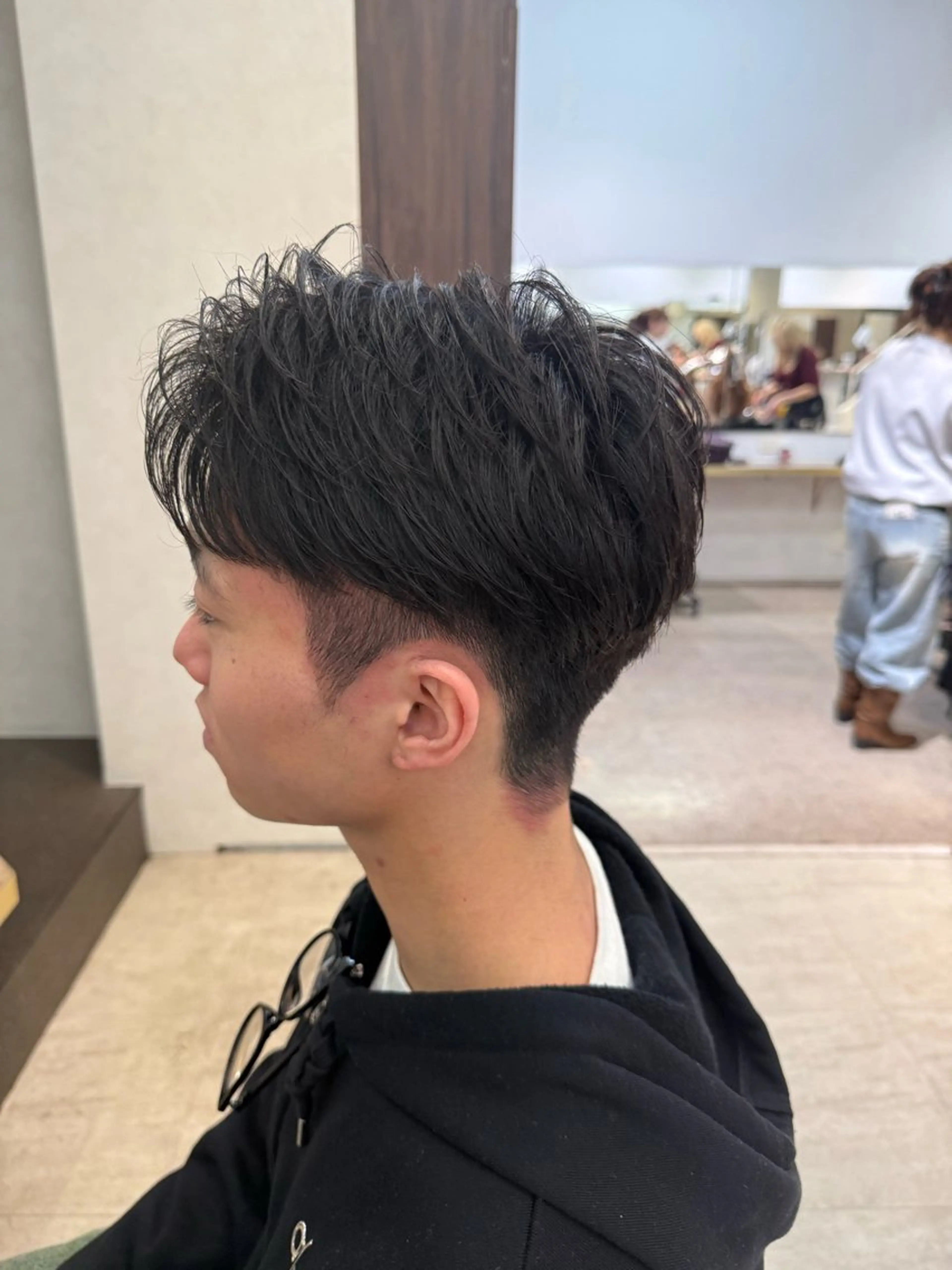 メンズ 似合わせ×透明感カラ ーなら🎀マリアのヘアスタイル