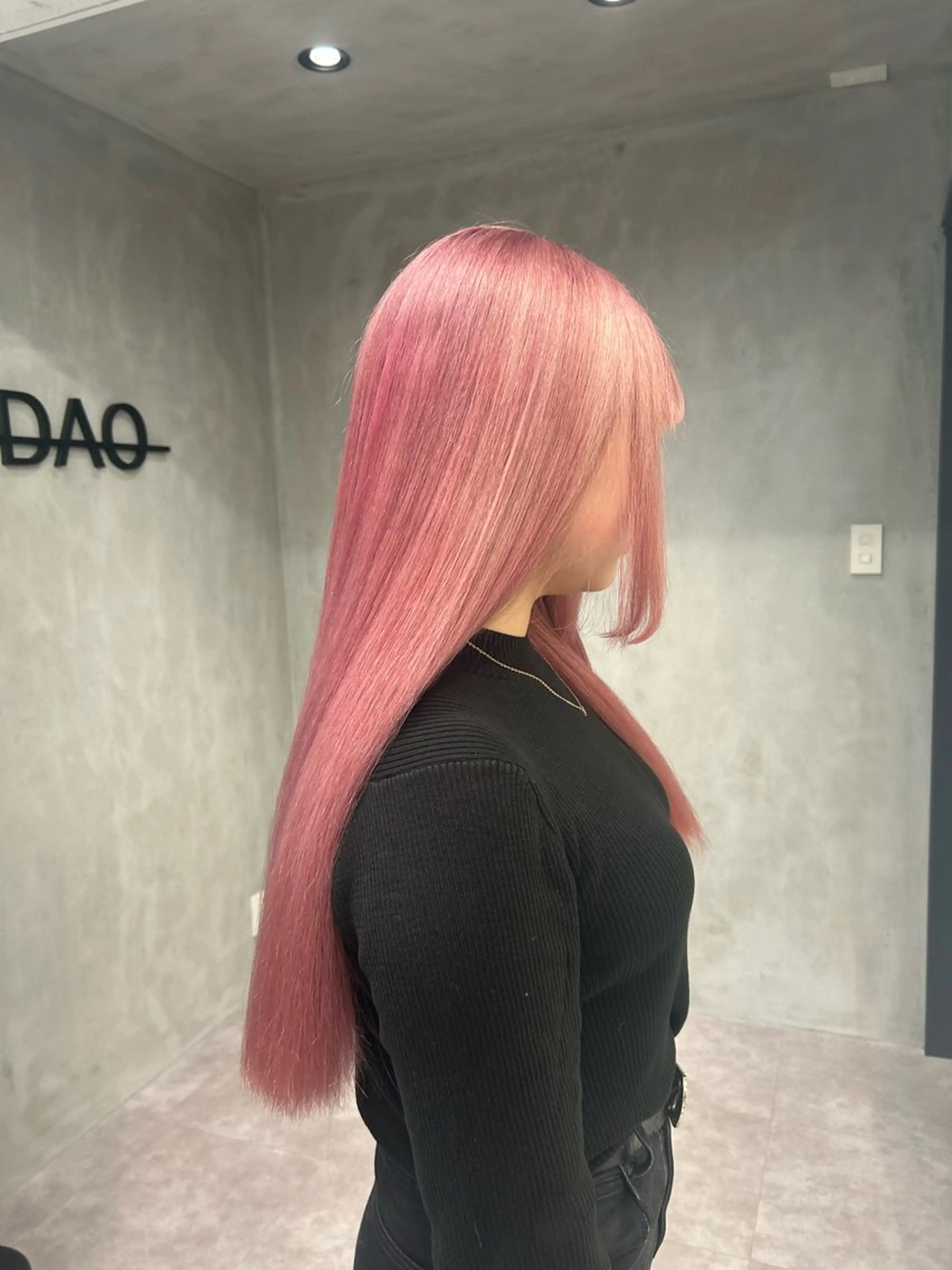 カラー anju/大阪/ ハイトーン/心斎橋のヘアスタイル