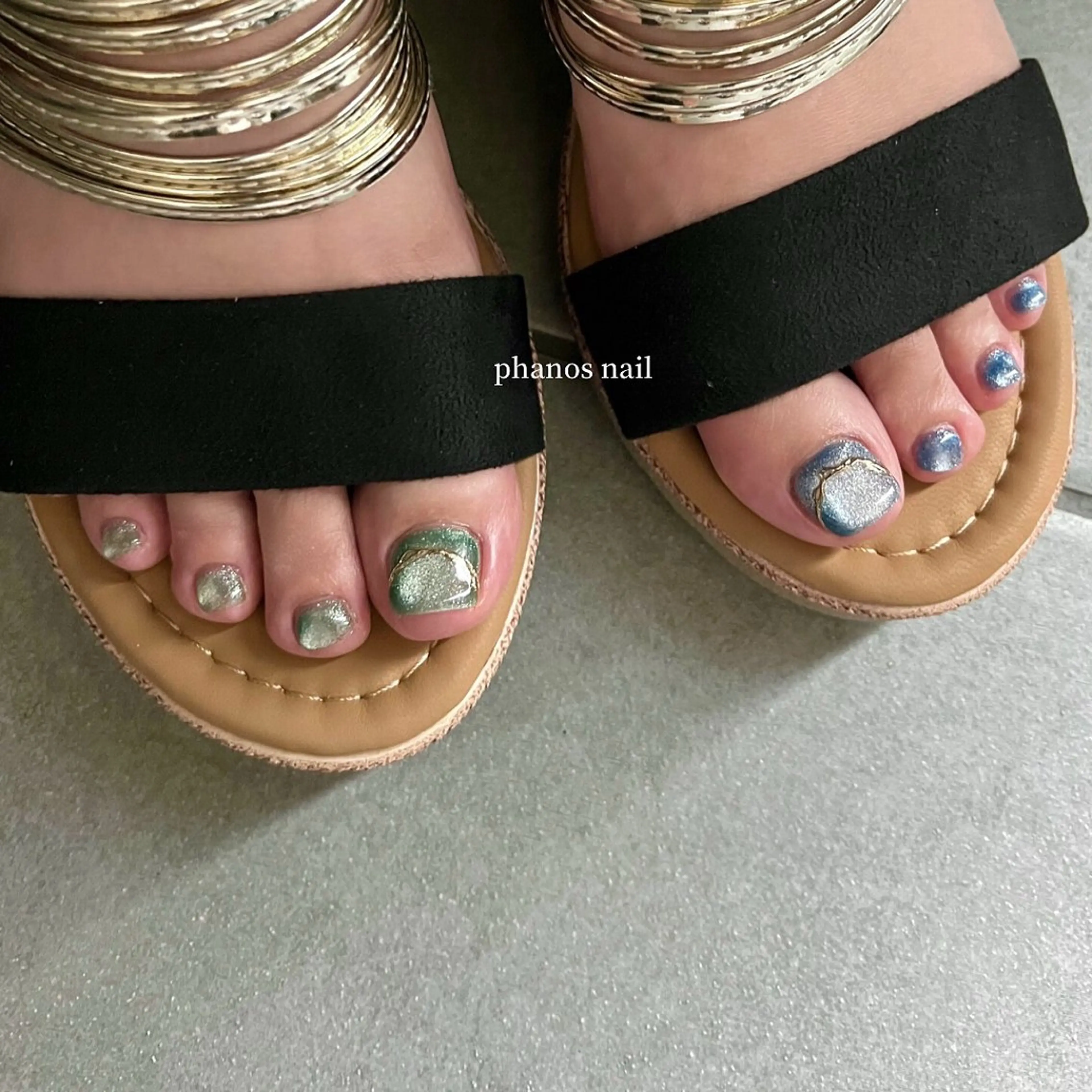 ネイル フットネイル phanos nailのネイルデザイン