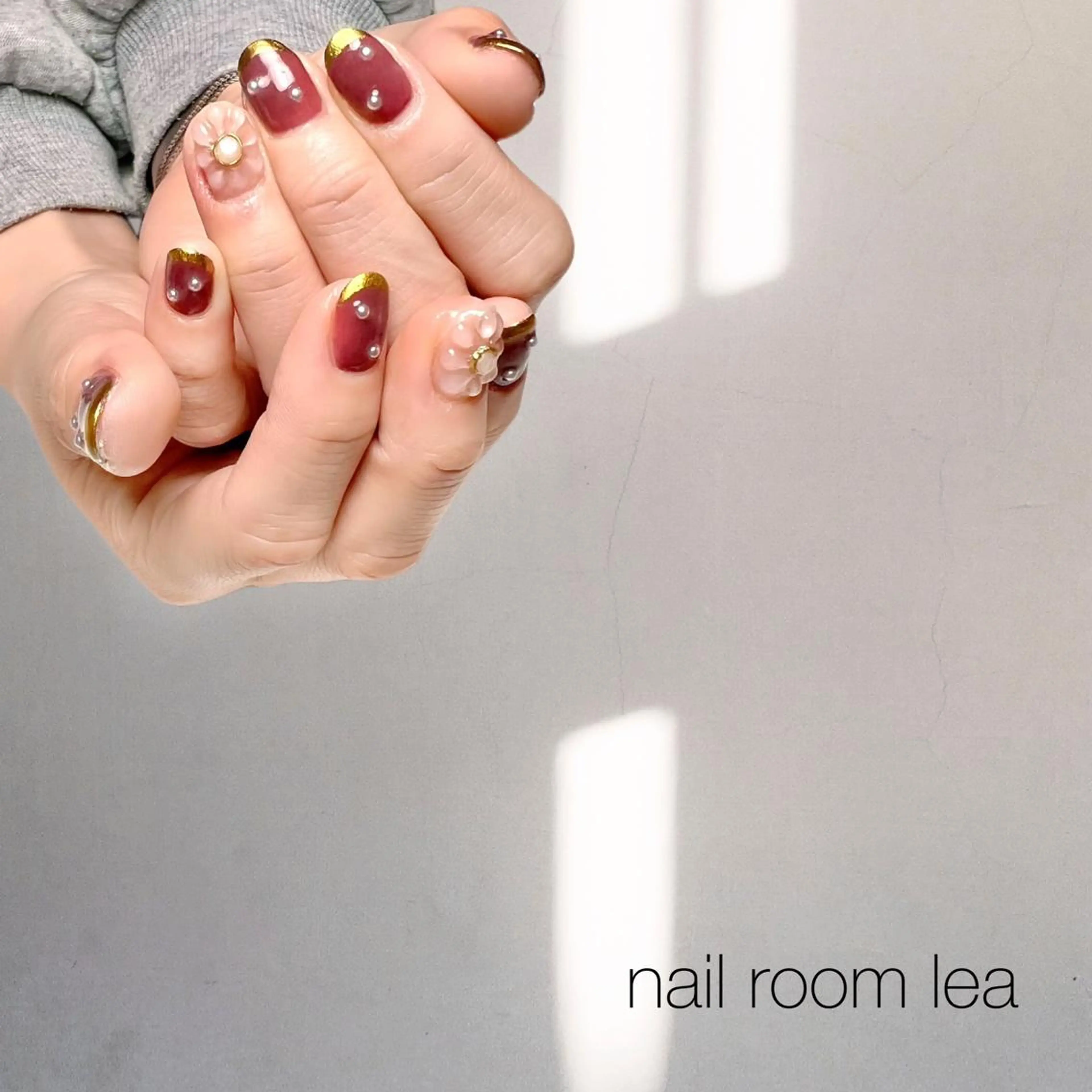 ネイル ハンドネイル ハンドケア nailroom leaのネイルデザイン