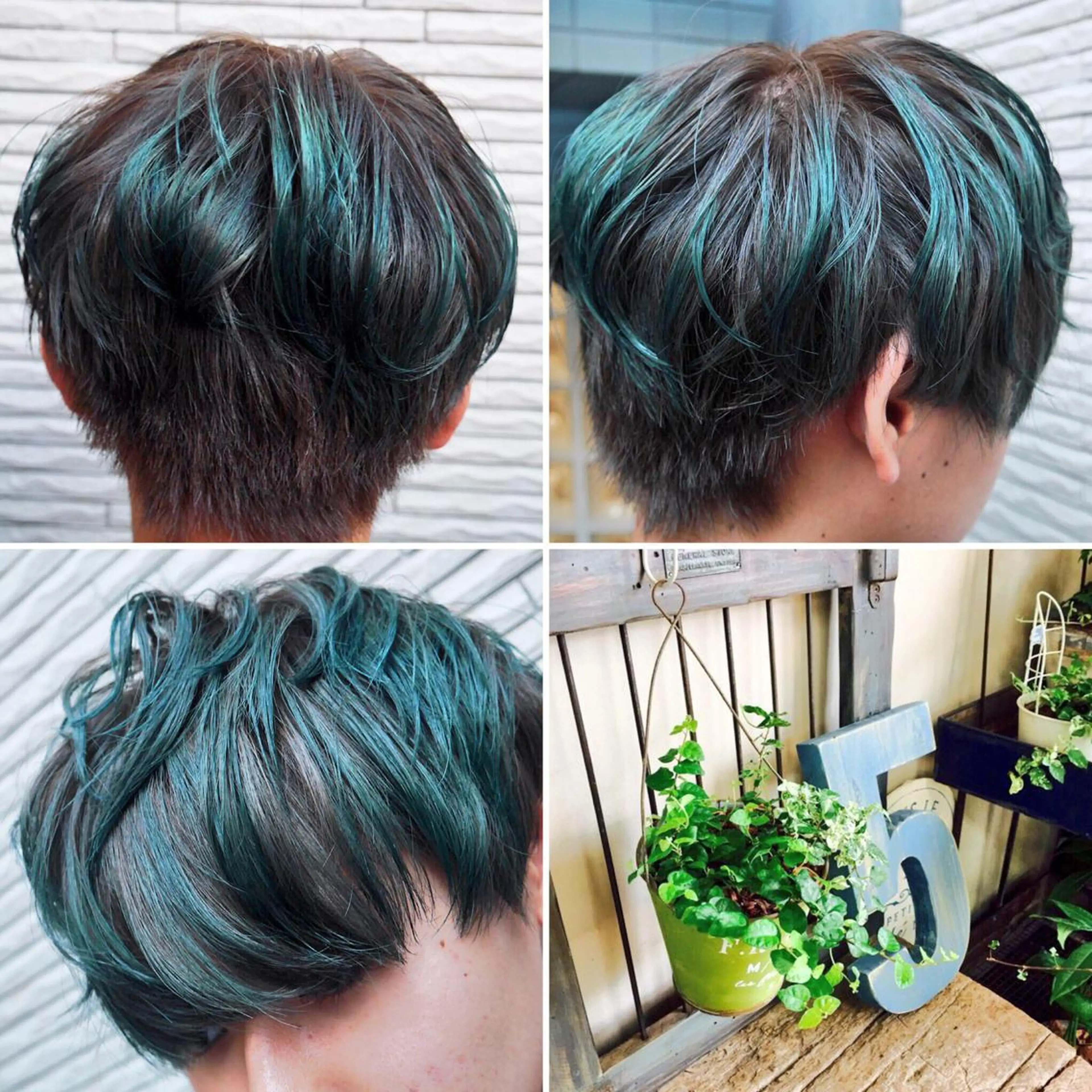 ショート カラー メンズ ヘアカラー トリートメント ✨️眉毛、派手髪、 ハイトーンShinの眉毛・アイブロウイメージ