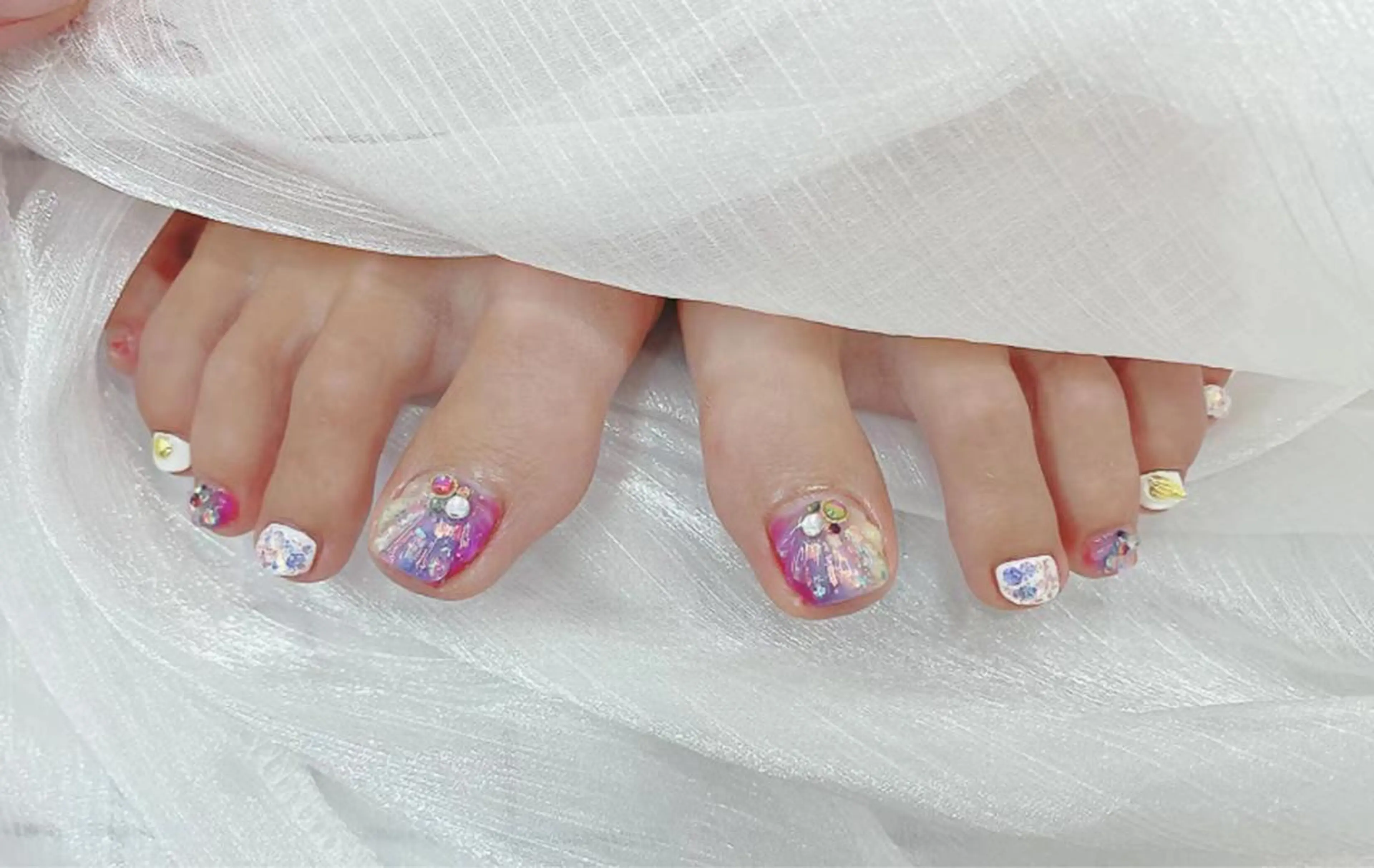 ネイル フットネイル Sachiネイル所属・Sachi Nail上野のネイルデザイン