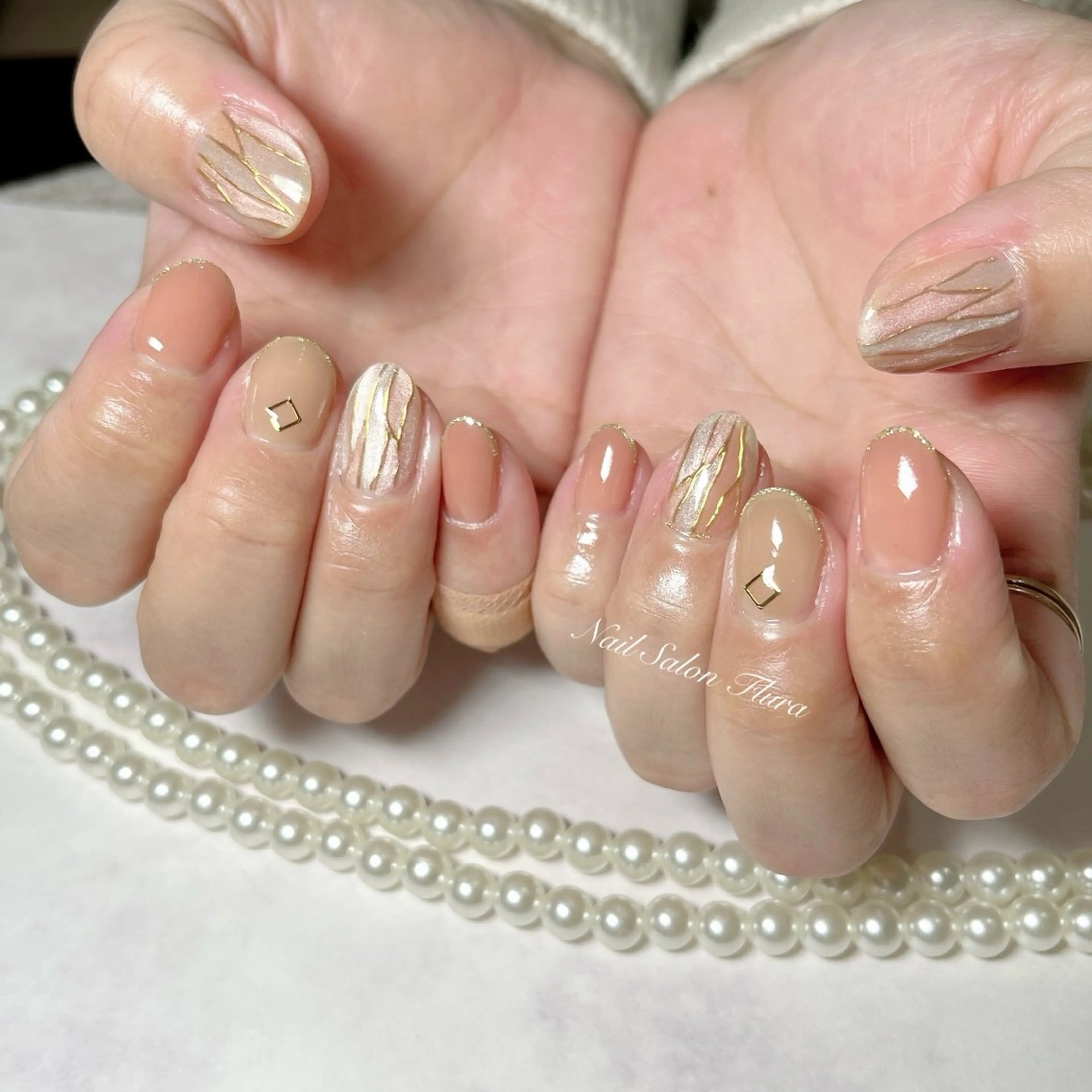 ネイル ハンドネイル NailSalon Fluraのネイルデザイン