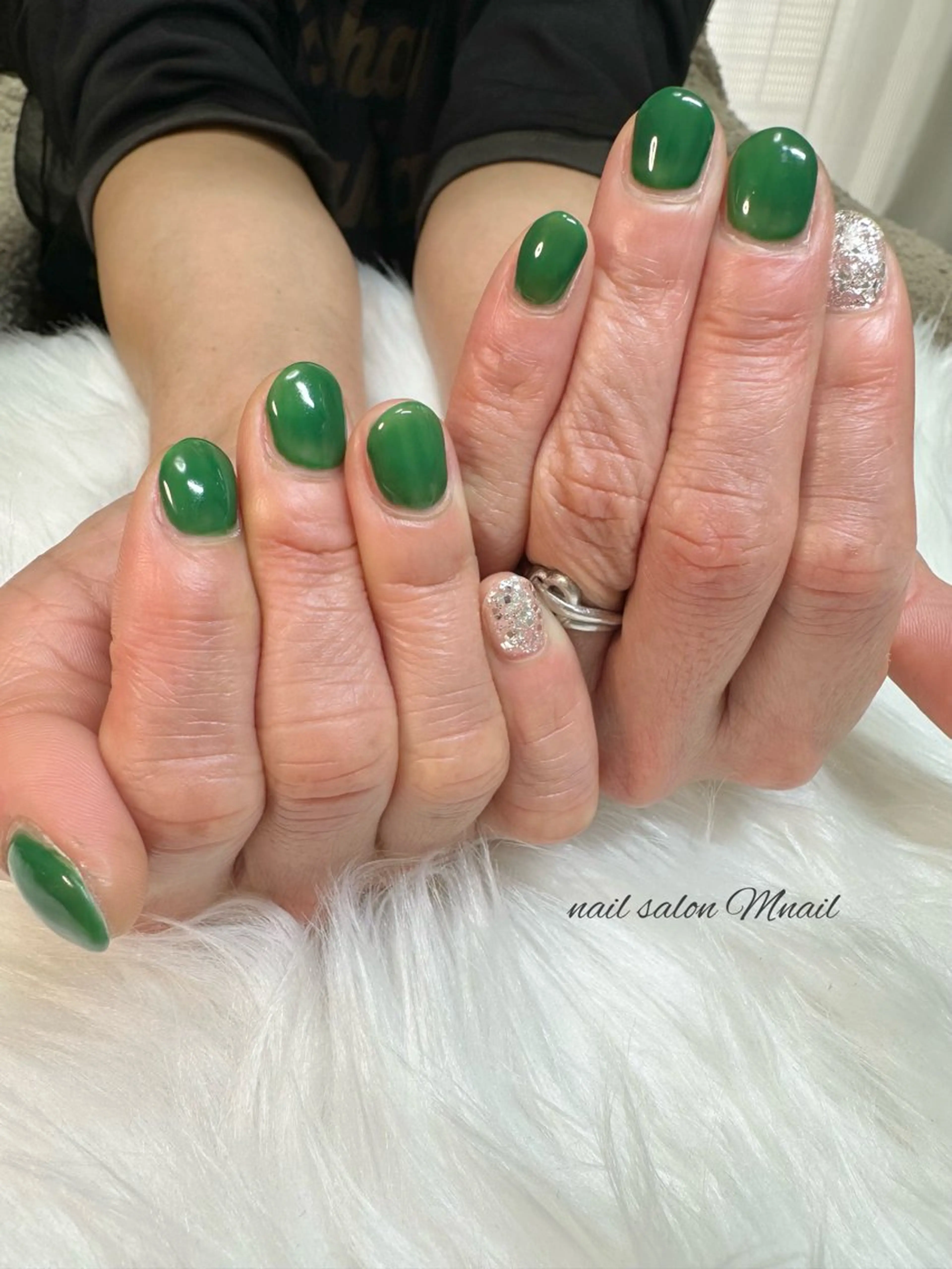 ネイル ワンカラーネイル ハンドネイル ハンドケア Mnail ちひろのネイルデザイン