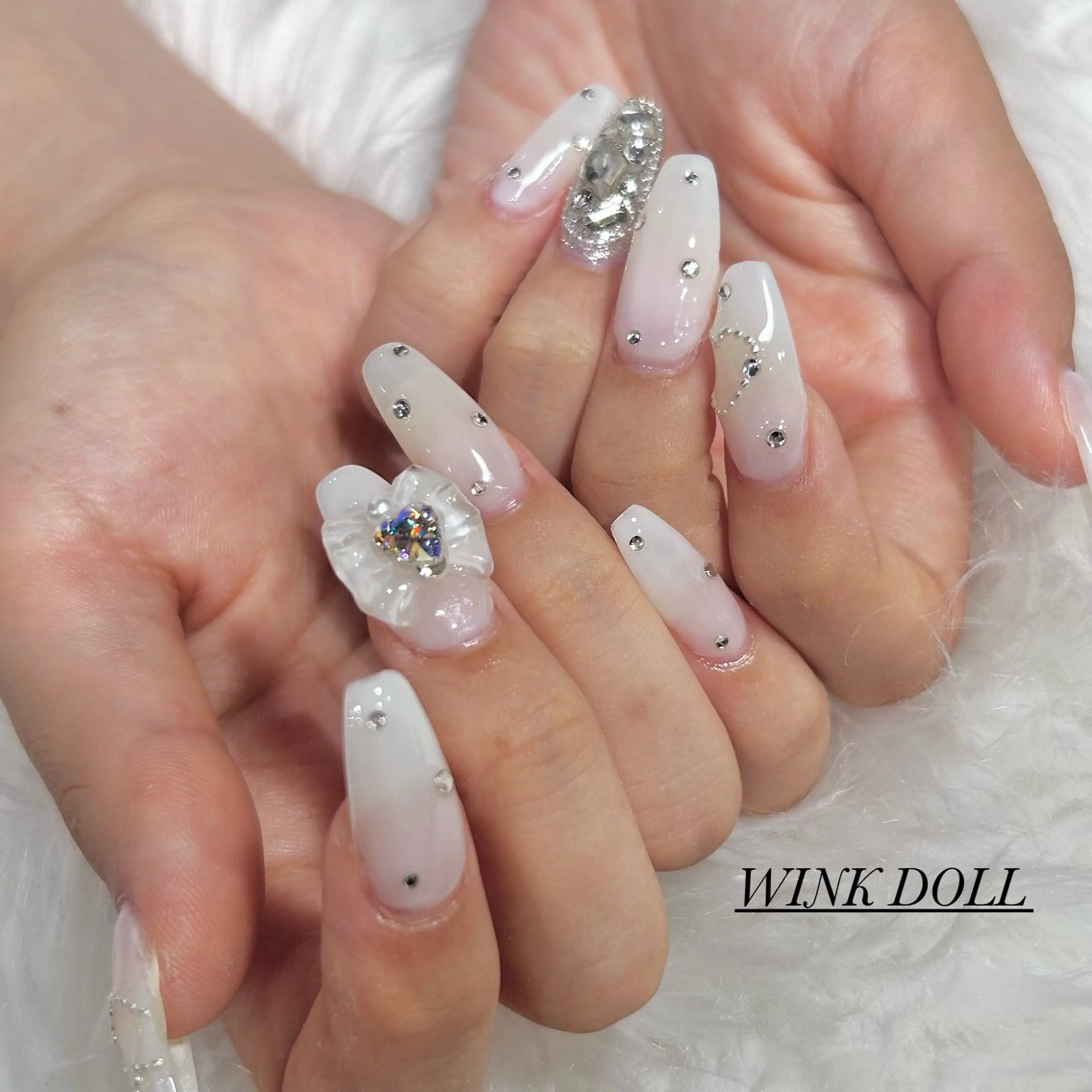 ネイル ハンドネイル WINK DOLL 🌹MIRAIのネイルデザイン
