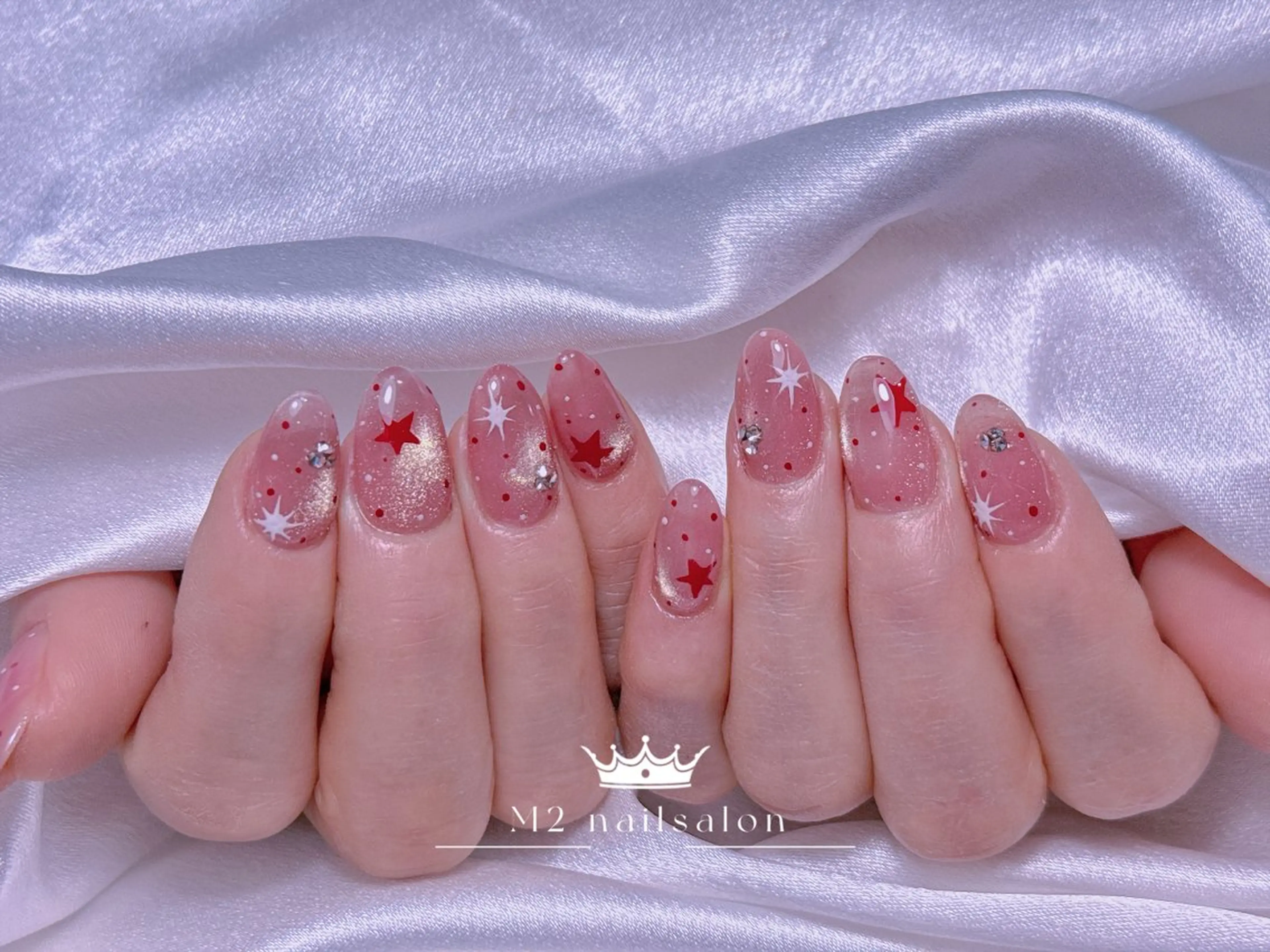 ネイル ハンドネイル 長さだし専門店 M2　rikaのネイルデザイン