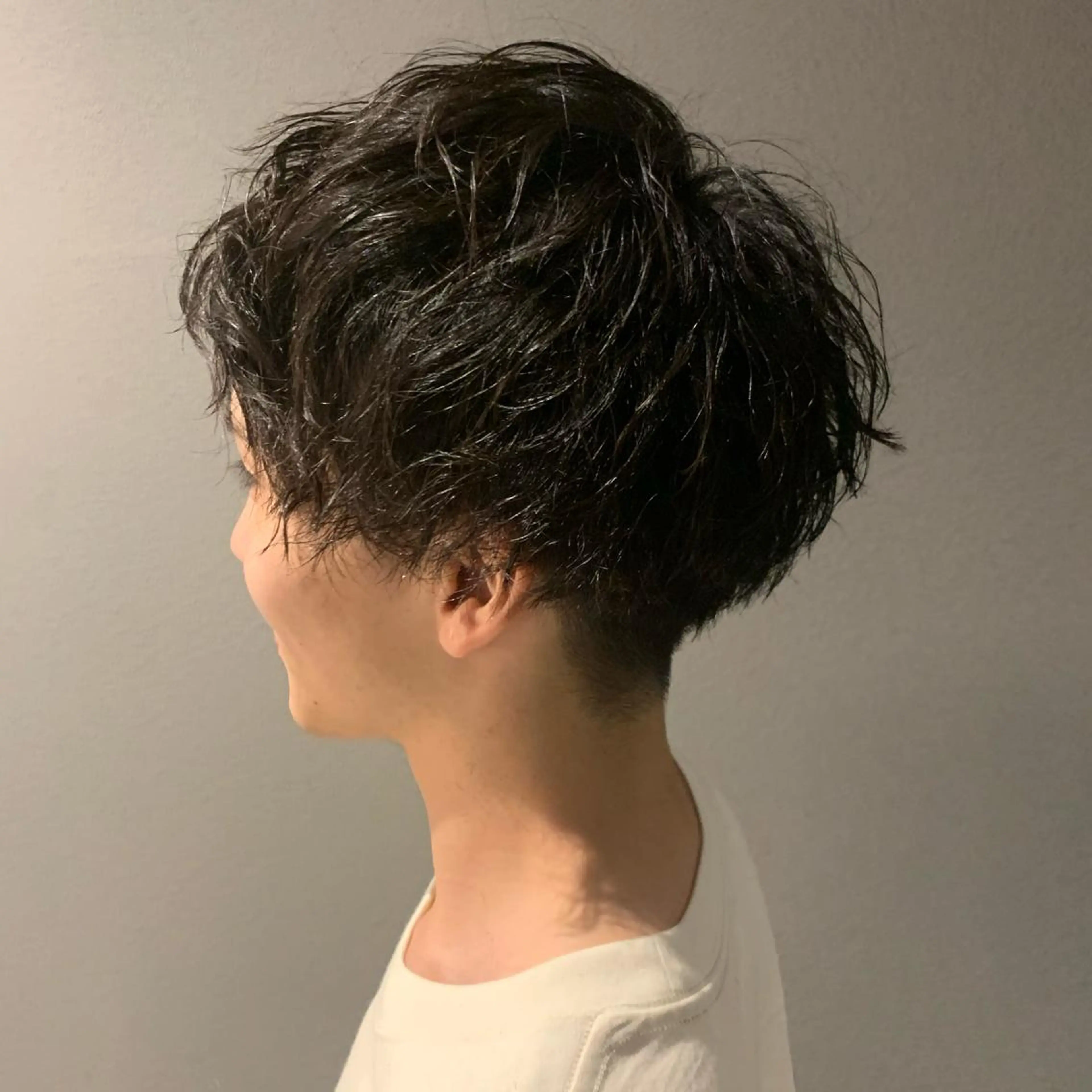 ショート メンズ マッシュ ショートヘア カット ヘッドスパ ＳＨＵ ＮＴＡのヘアスタイル