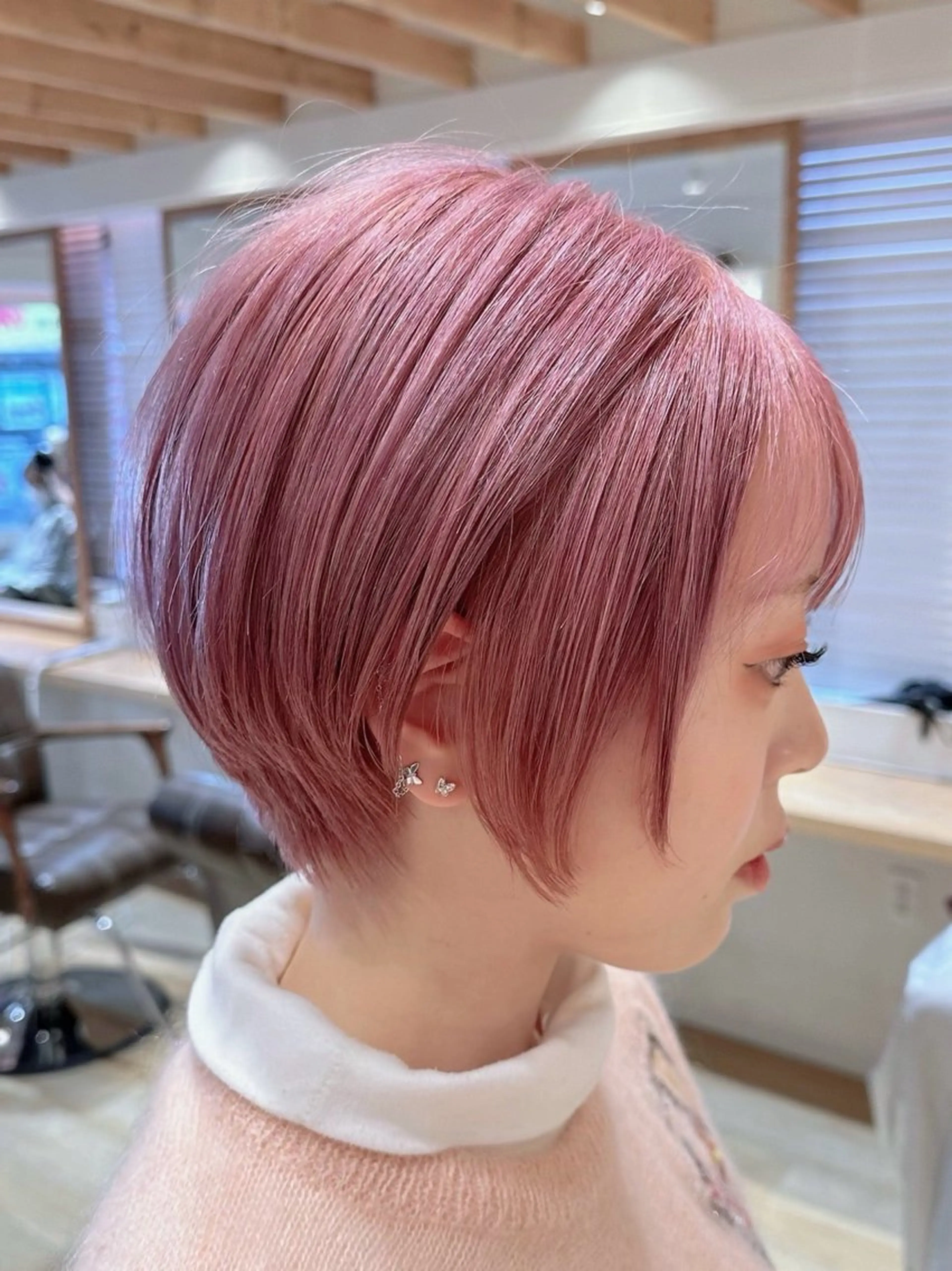 ショート ヘアカラー トリートメント 新宿 木下拓哉のヘアスタイル