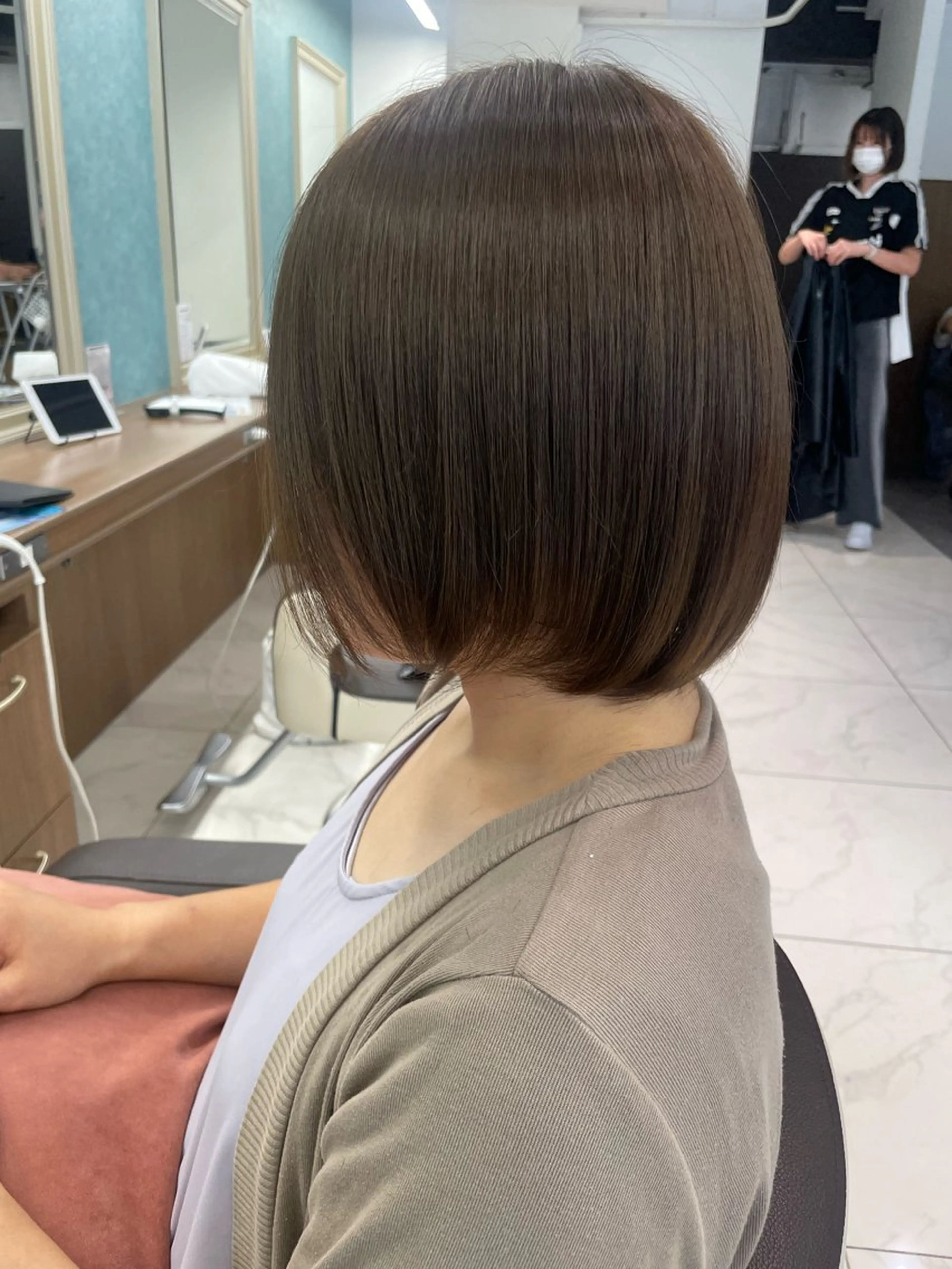 ショート カラー カット ヘアカラー 福島成美/髪質改善 縮毛矯正/カラーのヘアスタイル