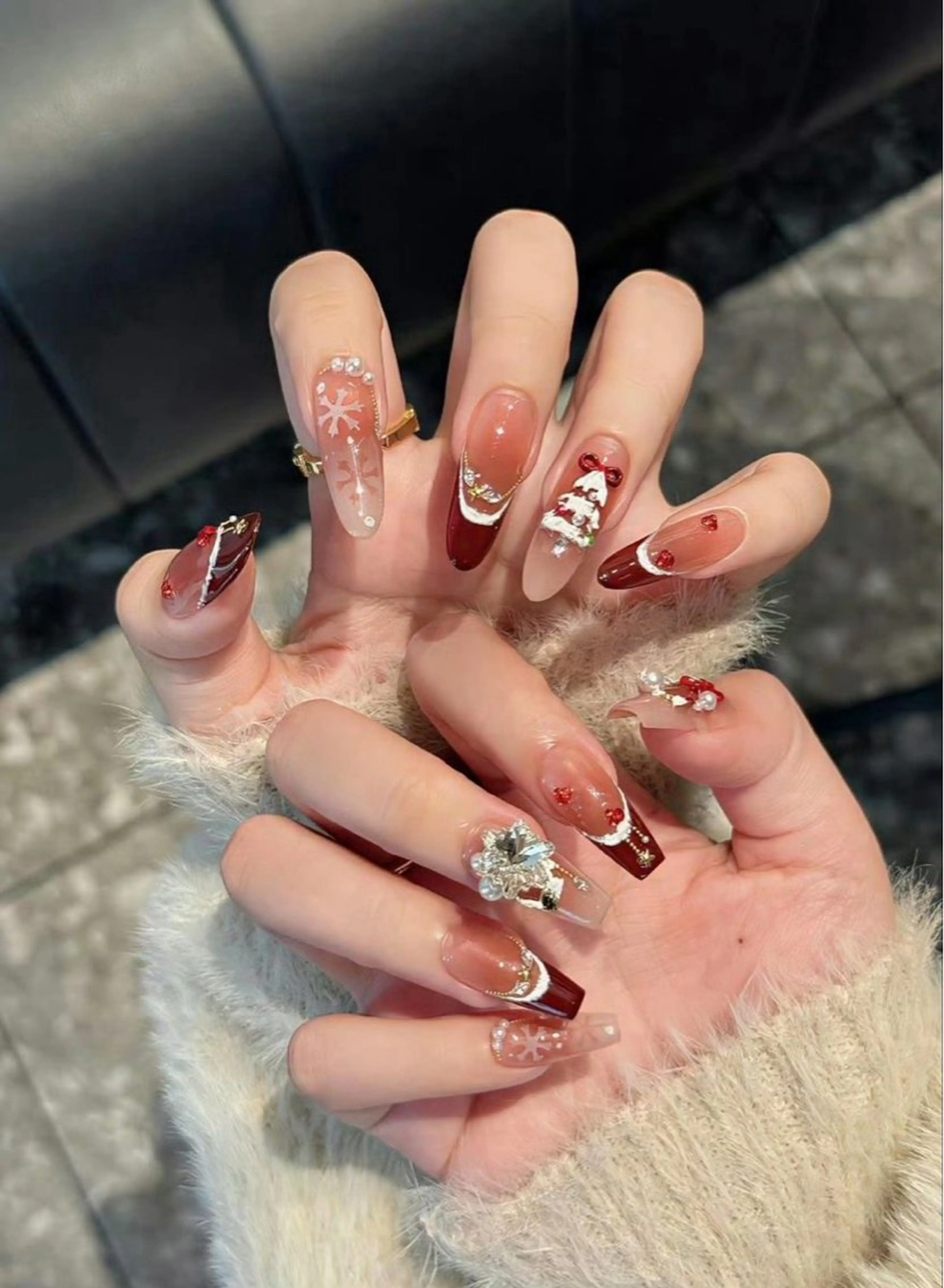 ネイル 韓国ネイル 持ち込み ハンドネイル RINN ANA.CHUOのネイルデザイン