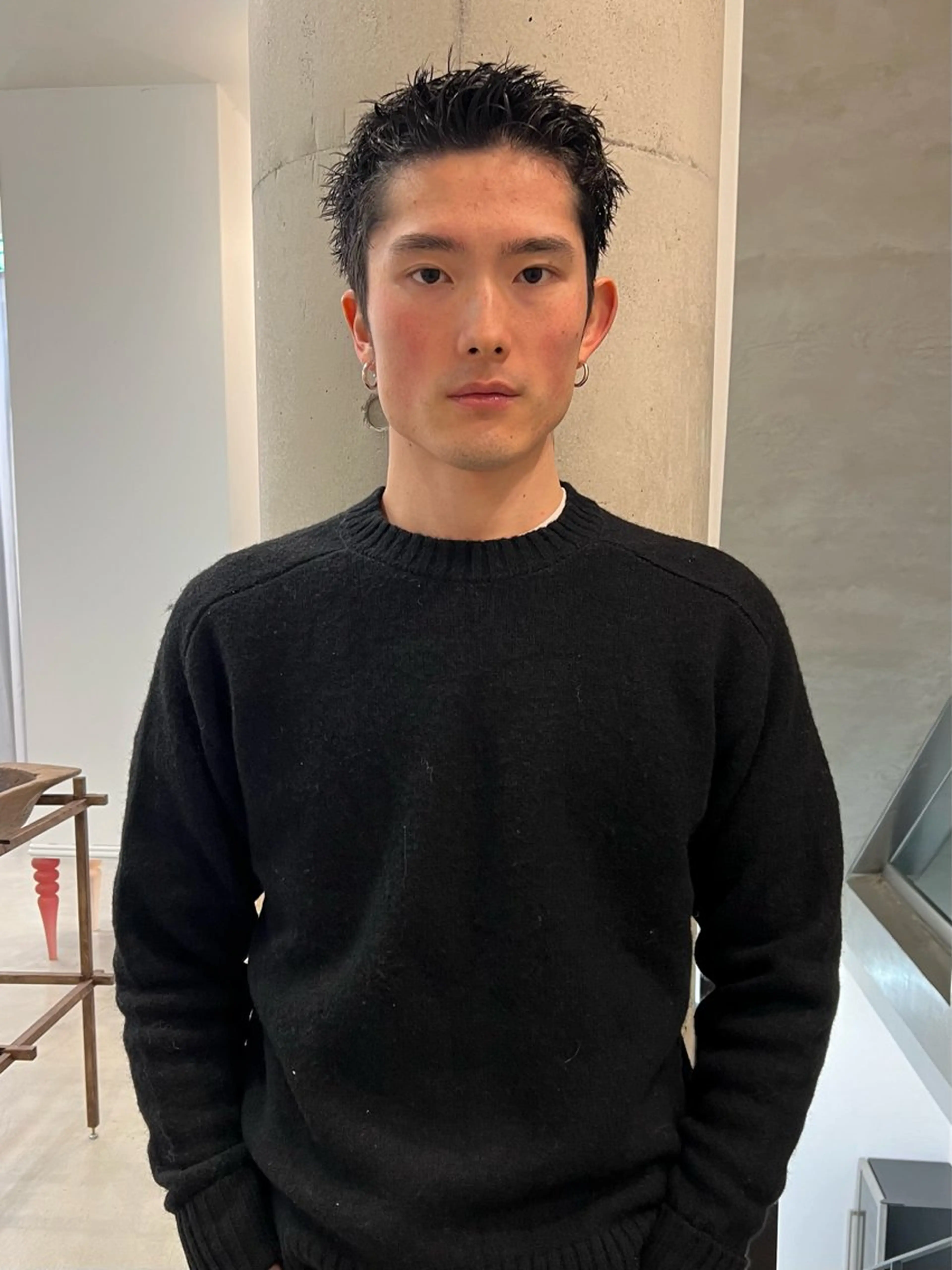 ショート メンズ カット レイヤー/ 透明感SHIMAのヘアスタイル