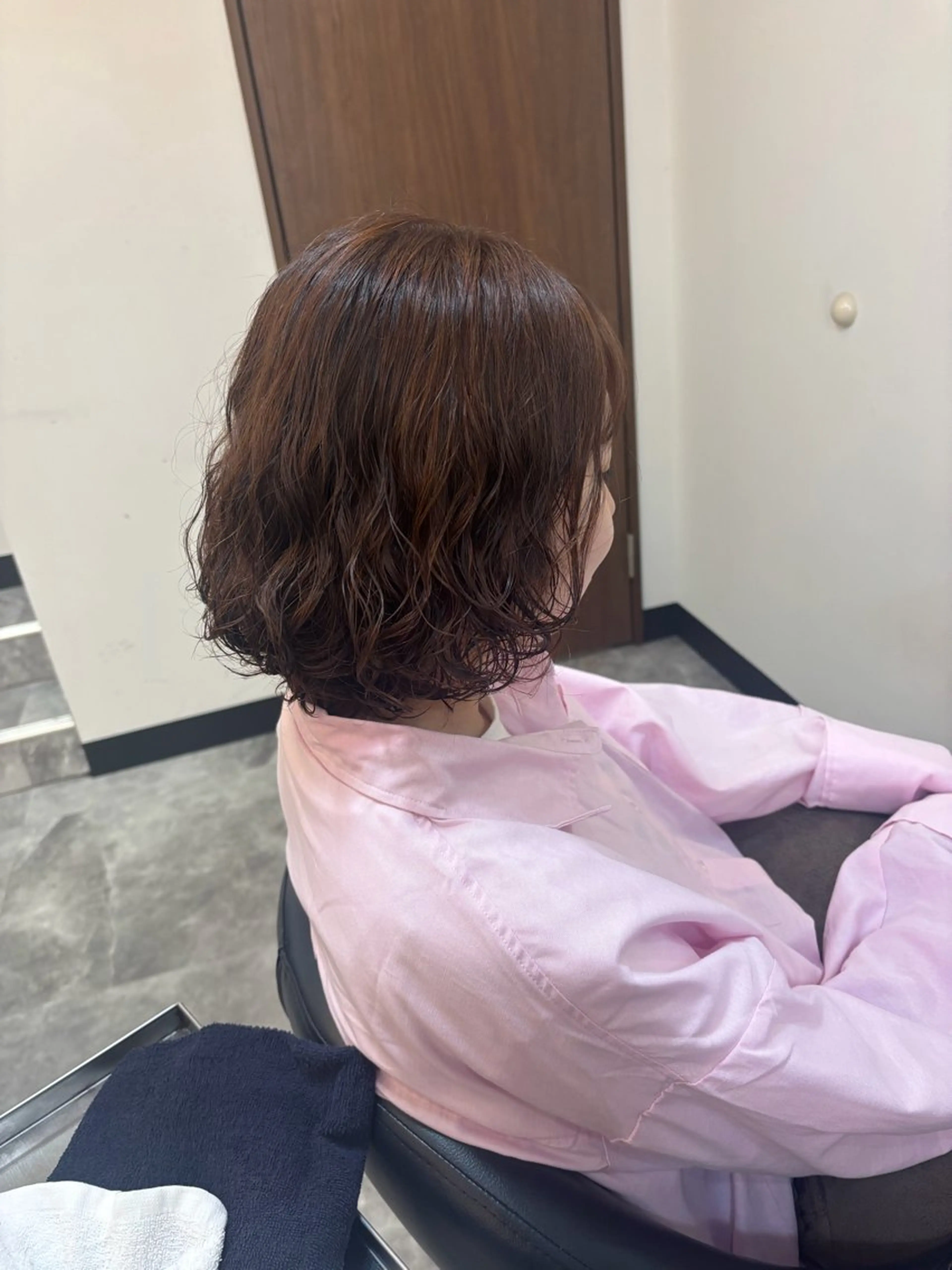 ミディアム パーマ ✨️レディース✨️ EX/遠藤歩未のヘアスタイル