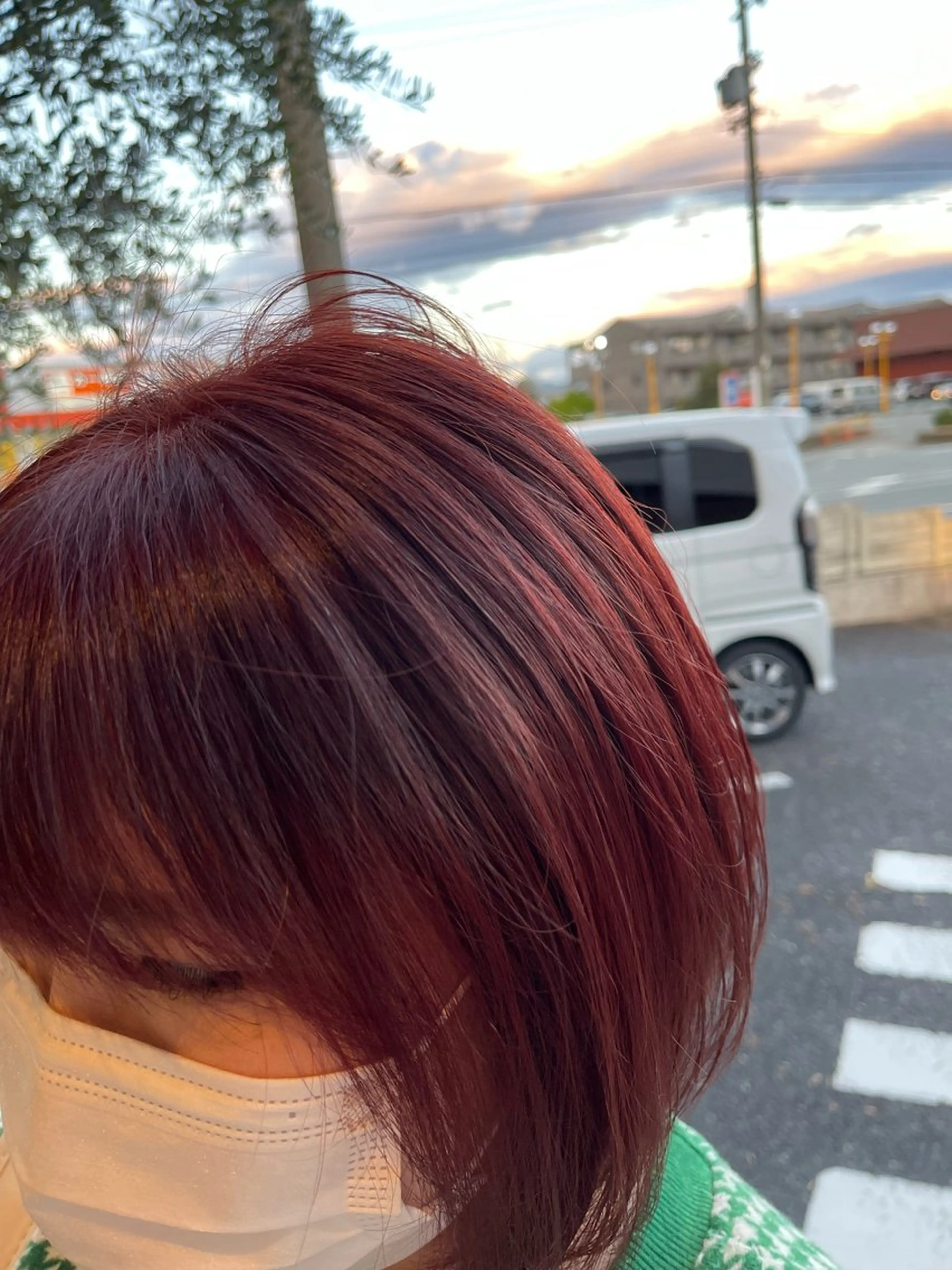 ミディアム 梶原 真帆のヘアスタイル