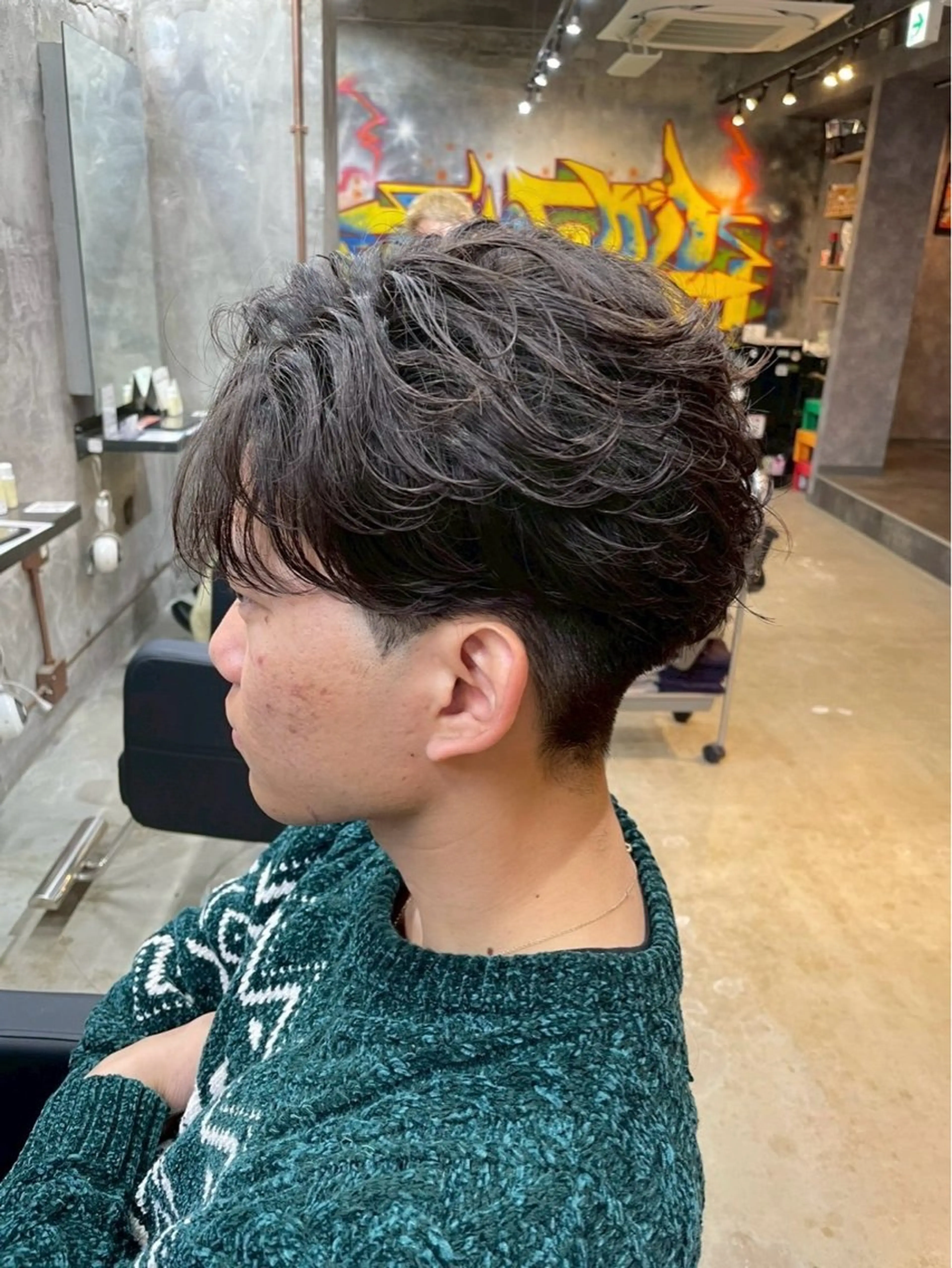 パーマ メンズ カット パーマ ヘッドスパ 🔥メンズ特化🔥 パーマ🔥カメイのヘアスタイル