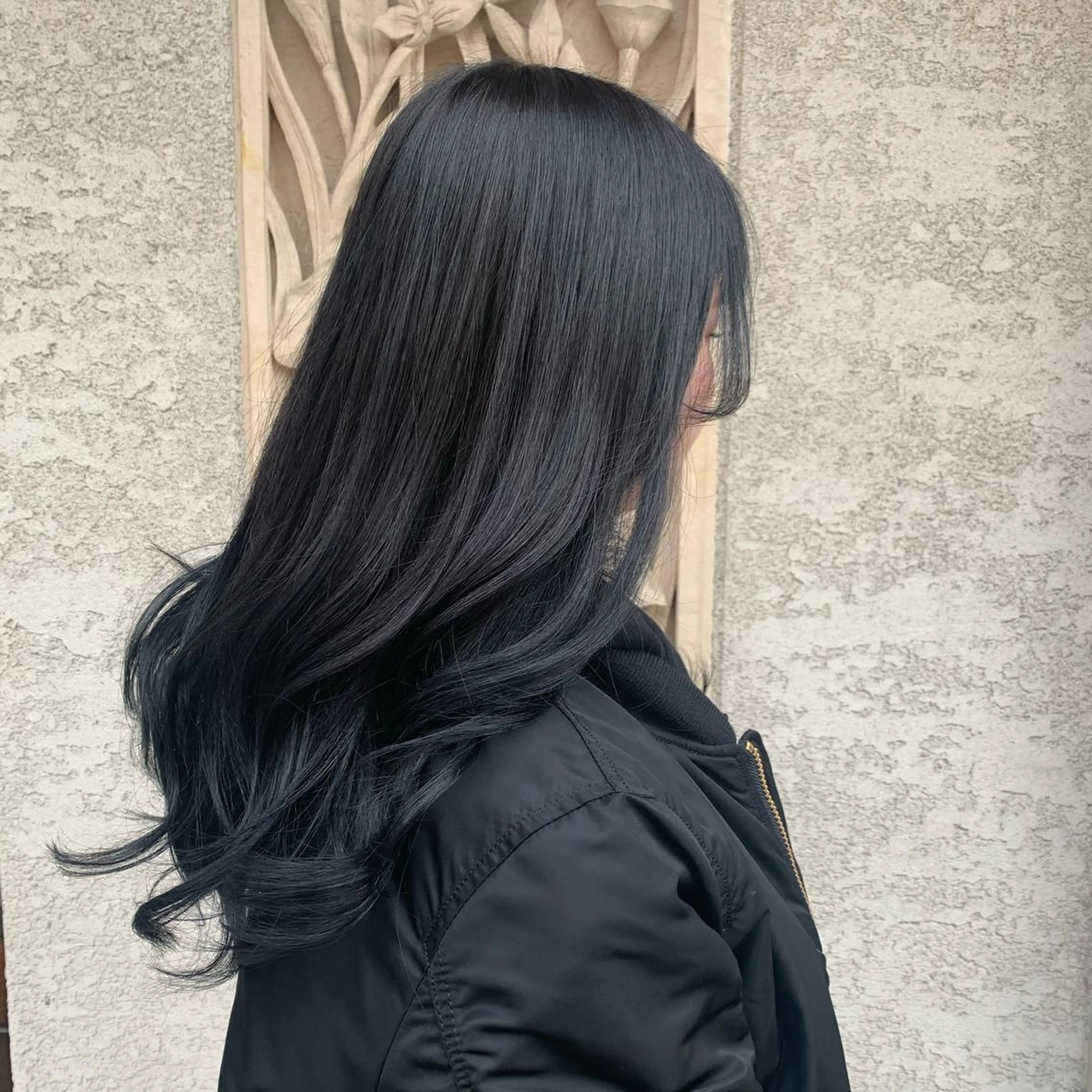 ロング カット ヘアカラー トリートメント 韓国🇰🇷髪質改善 Chisaki치사키のヘアスタイル