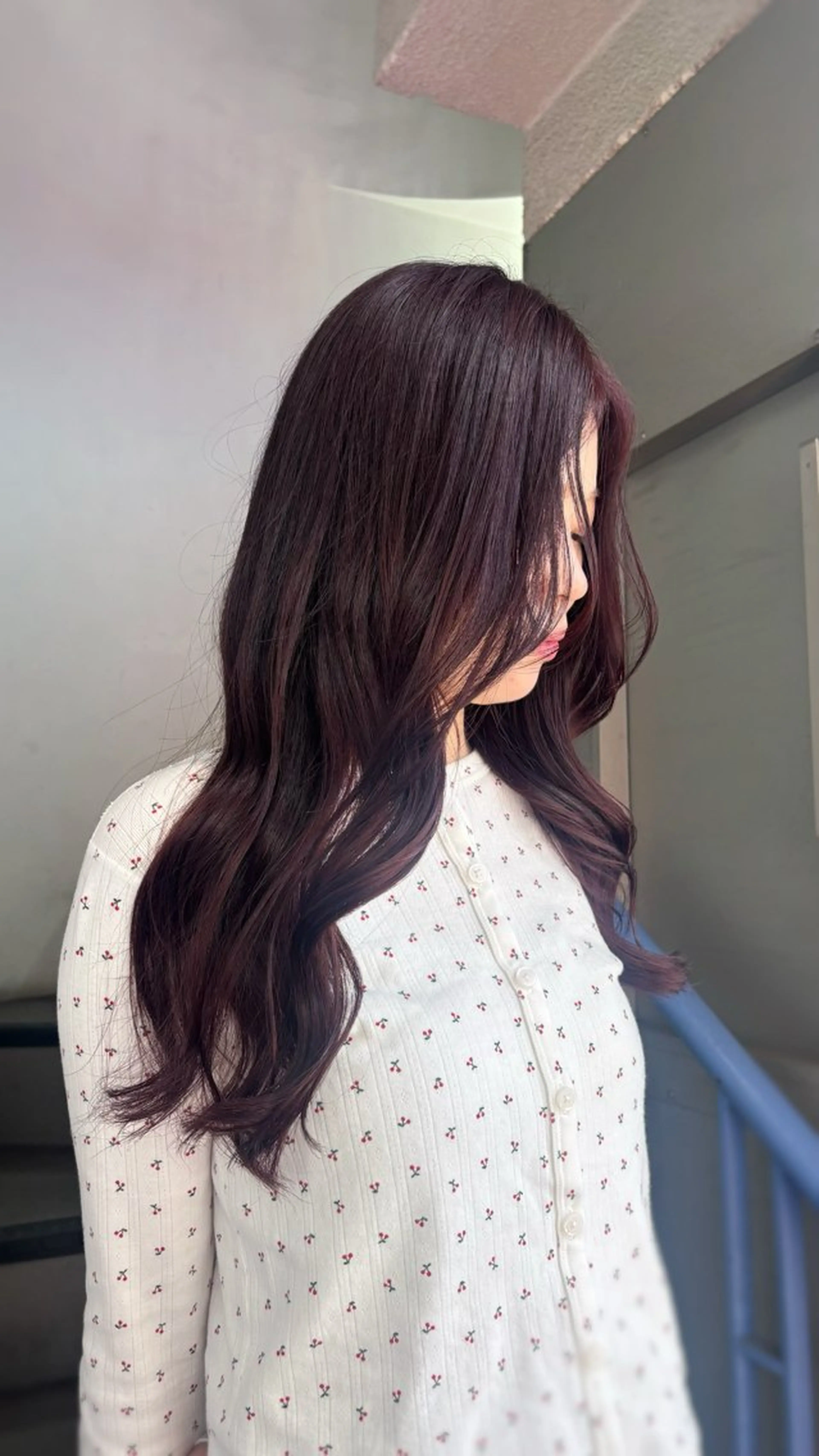 カラー ブラウンカラー ピンクカラー CAPSULE Anjuのヘアスタイル