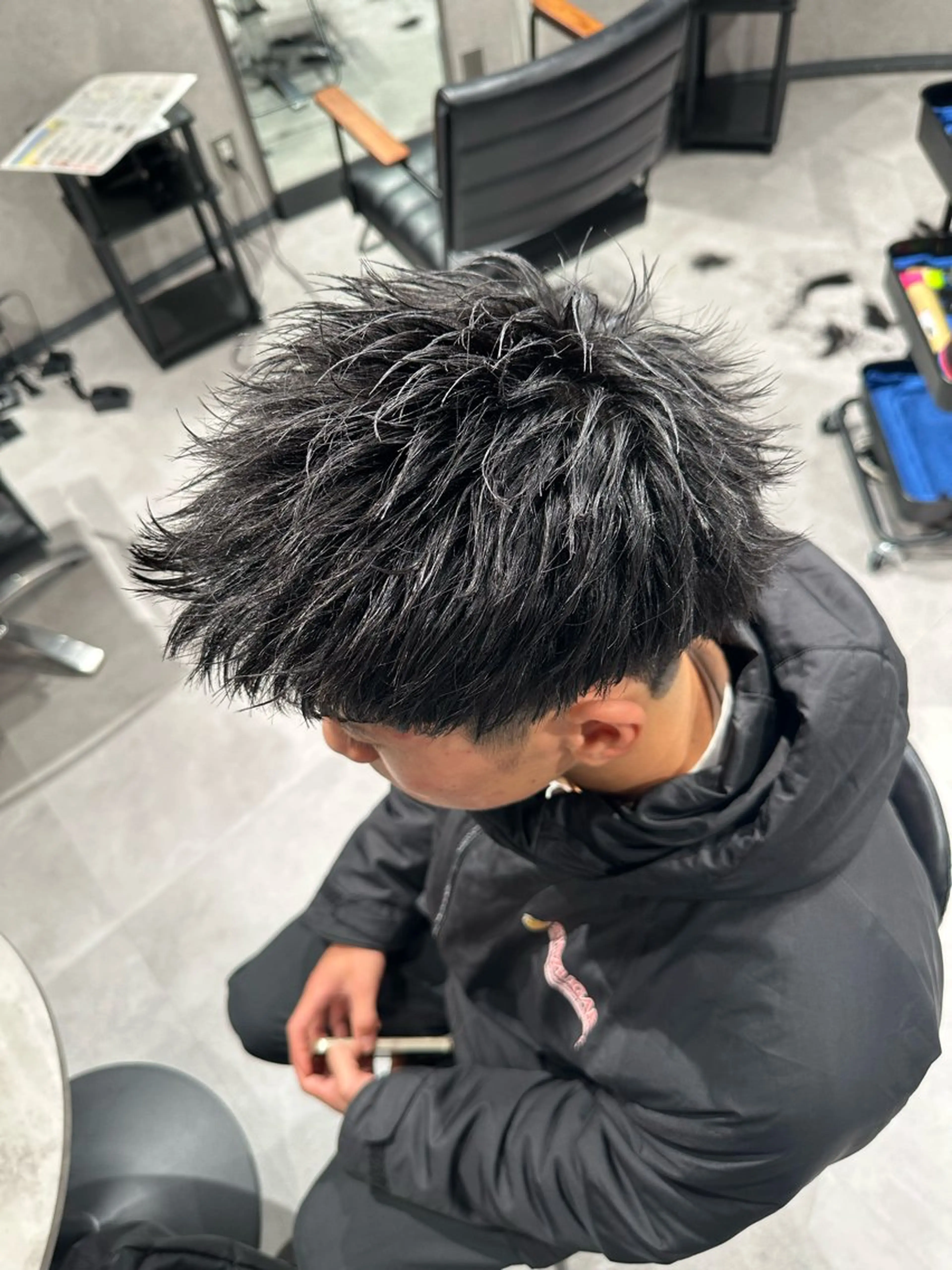 ショート ヘアアレンジ メンズ メンズヘア静岡 ✂︎Ryuheiのヘアスタイル