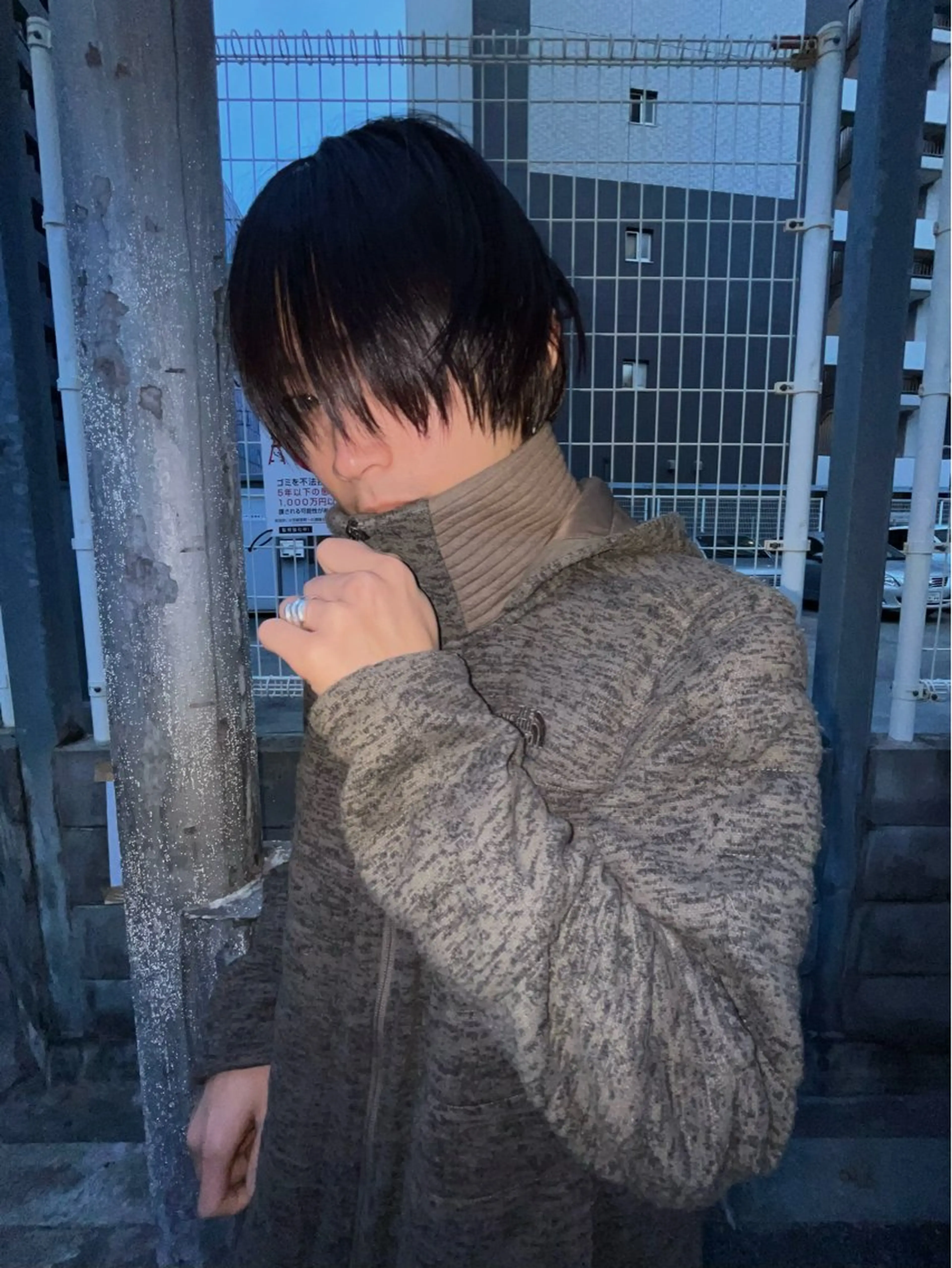 カラー メンズ yuan tanakaのヘアスタイル