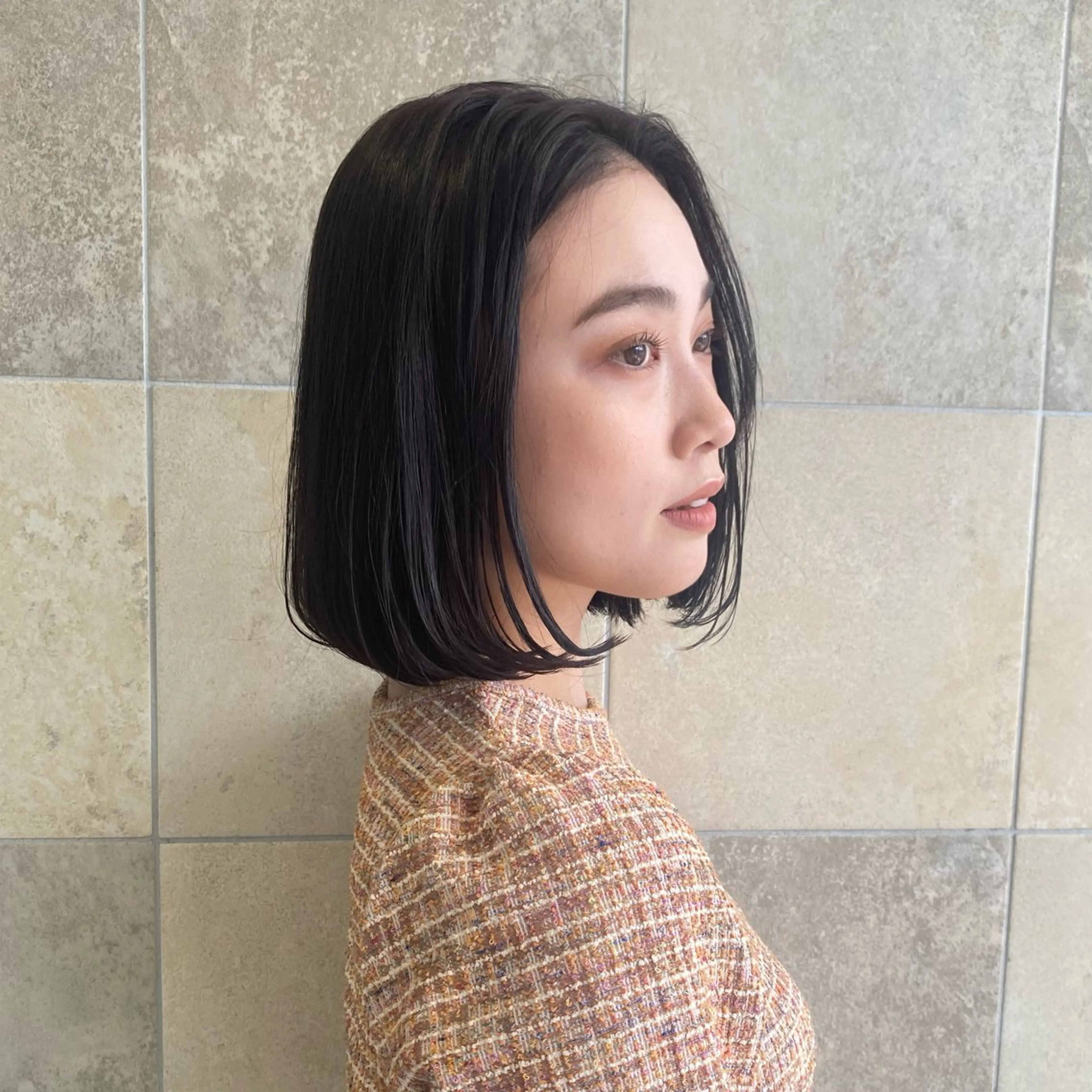 ショート ボブ 艶髪/透明感/ 三宅晴香のヘアスタイル