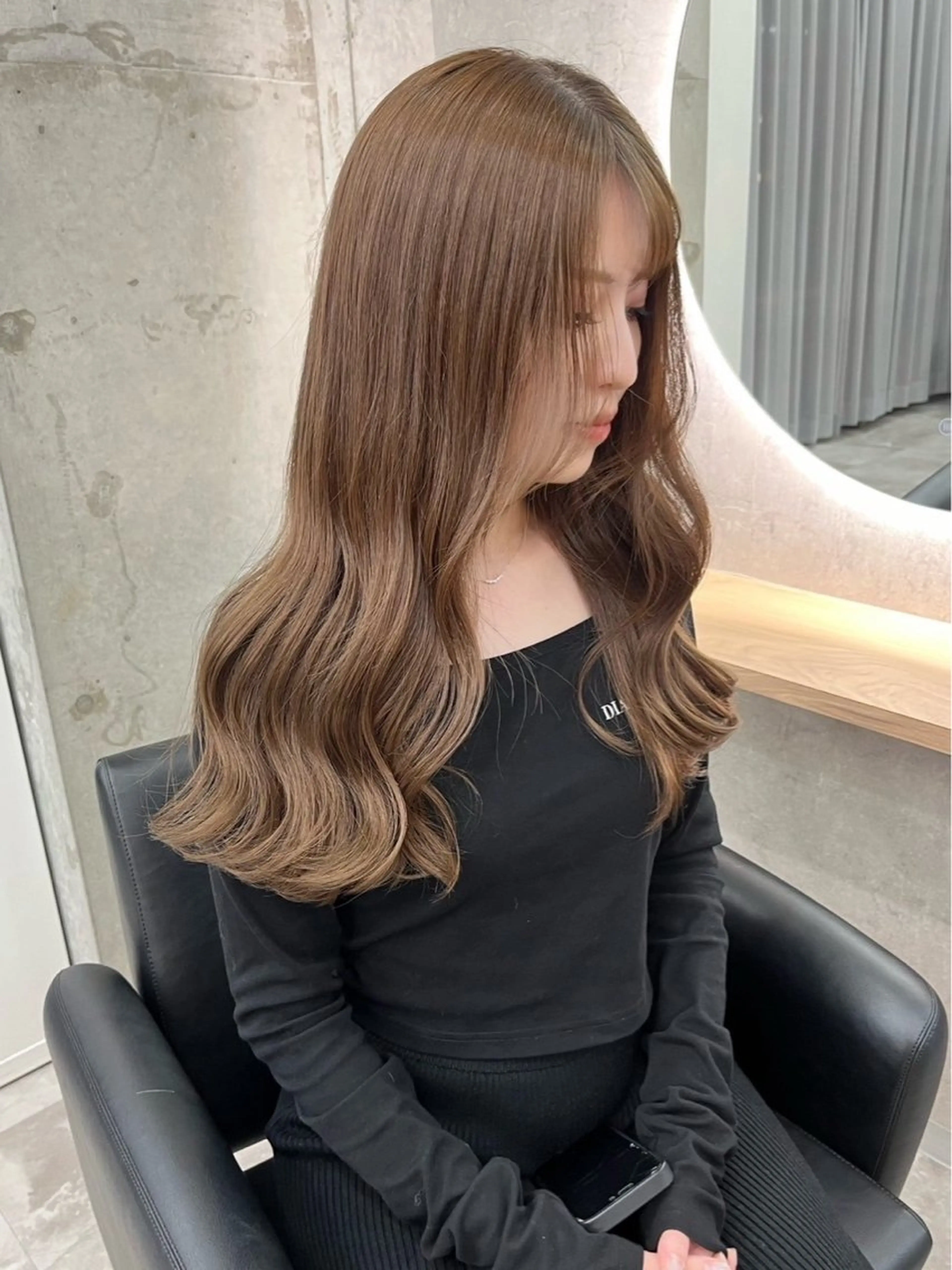 カラー ✨透明感カラー🫧 れんのヘアスタイル