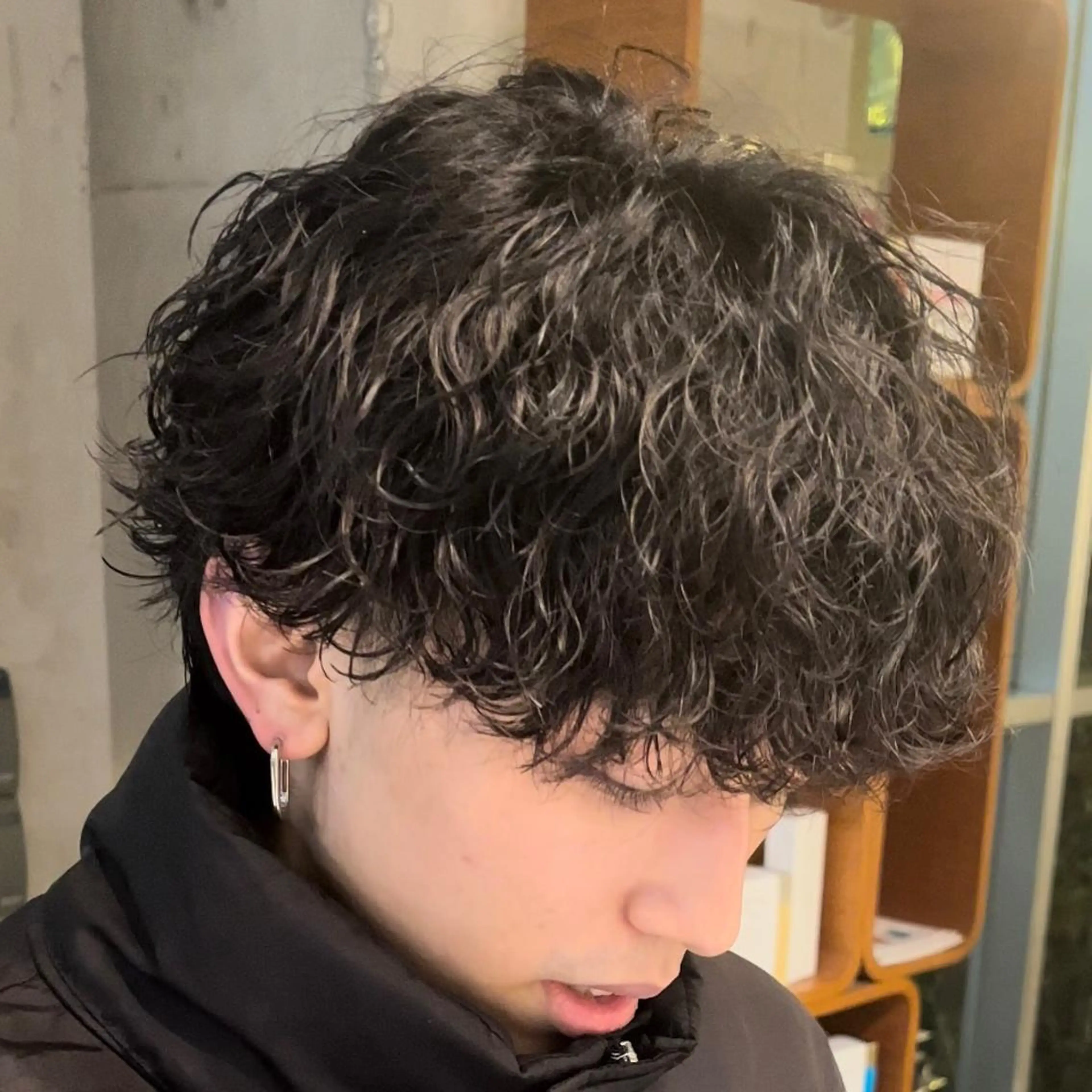ショート パーマ メンズ fifth 石川 凪のヘアスタイル