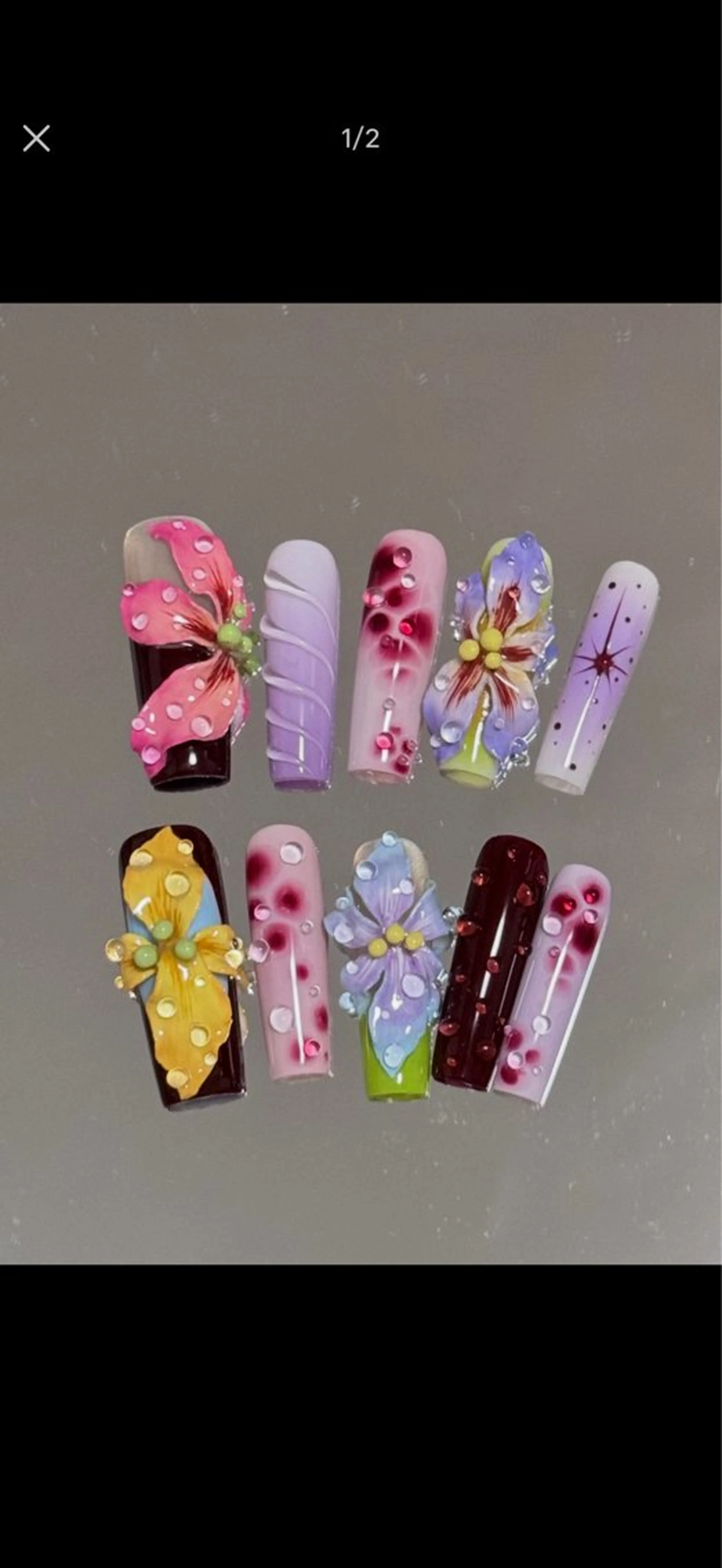 ネイル Sunny nail メナのネイルデザイン