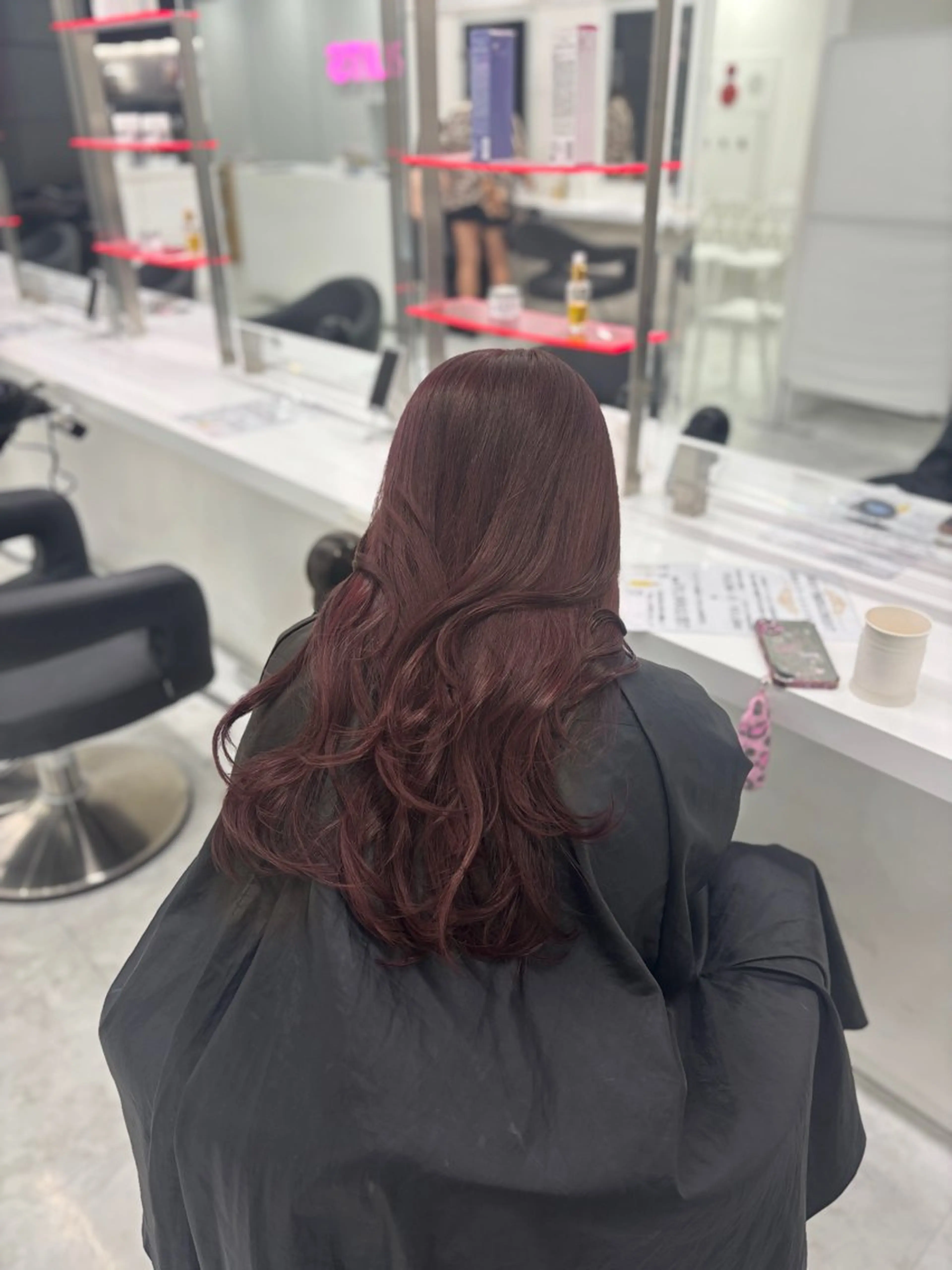 カラー ヘアカラー トリートメント 🎀ツヤ髪✖︎ 暖色🎀RYUKAのヘアスタイル