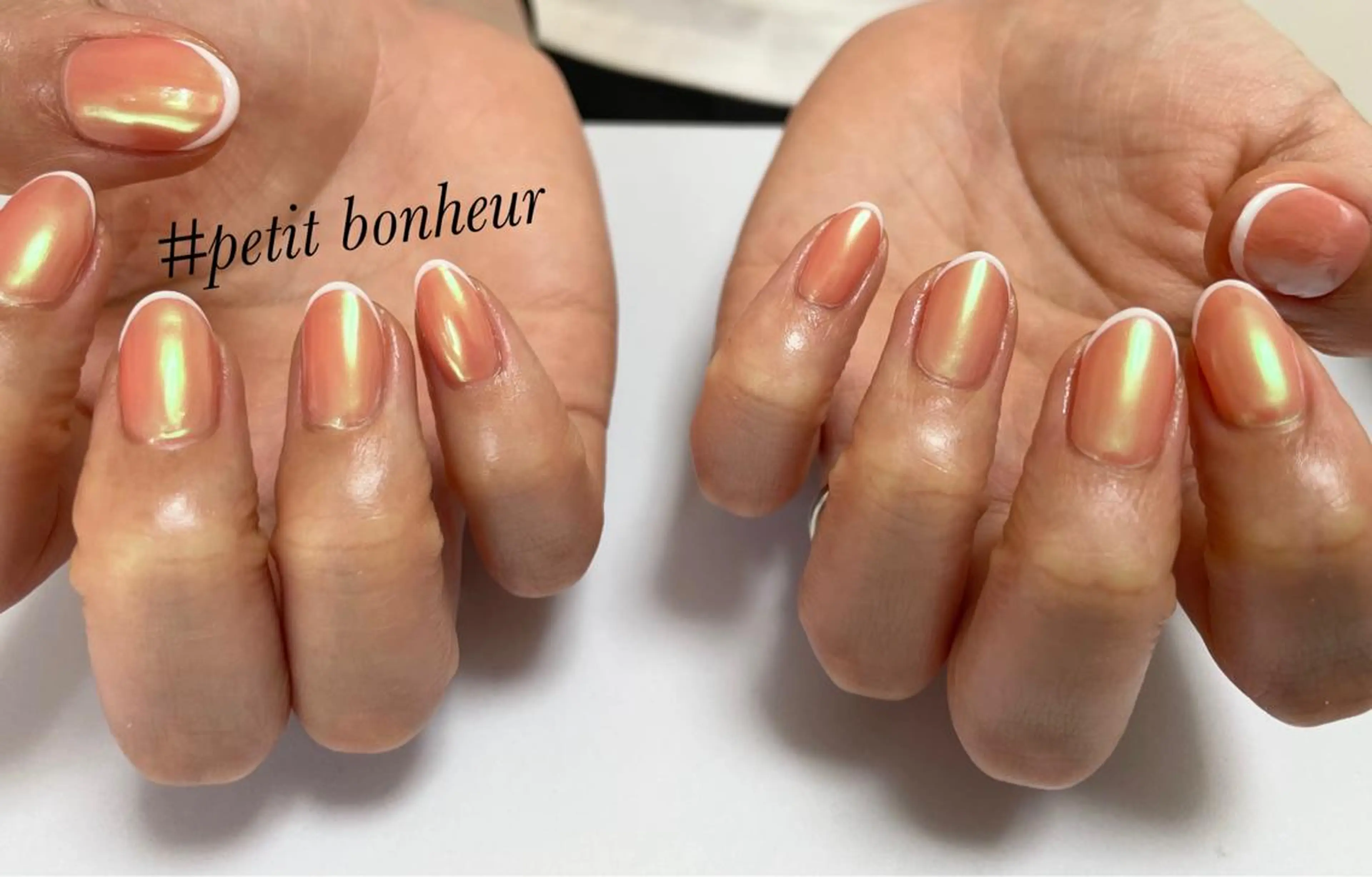 ネイル ジェルネイル 氷ネイル・うるうるネイル ミラーネイル 持ち込み パラジェル Mas Miのネイルデザイン