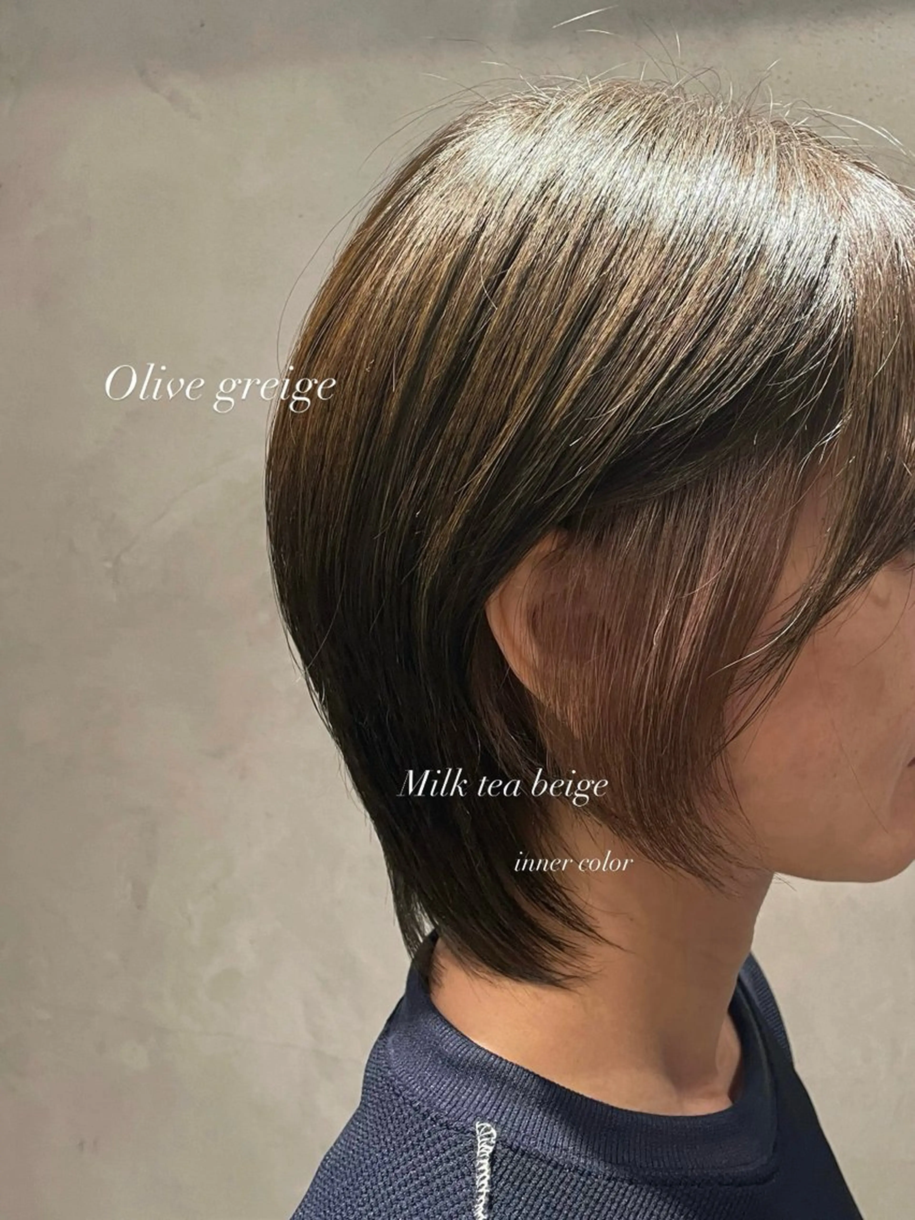 ショート カラー ブリーチ デザインカラー ヘアカラー Luna ☾ ໋のヘアスタイル