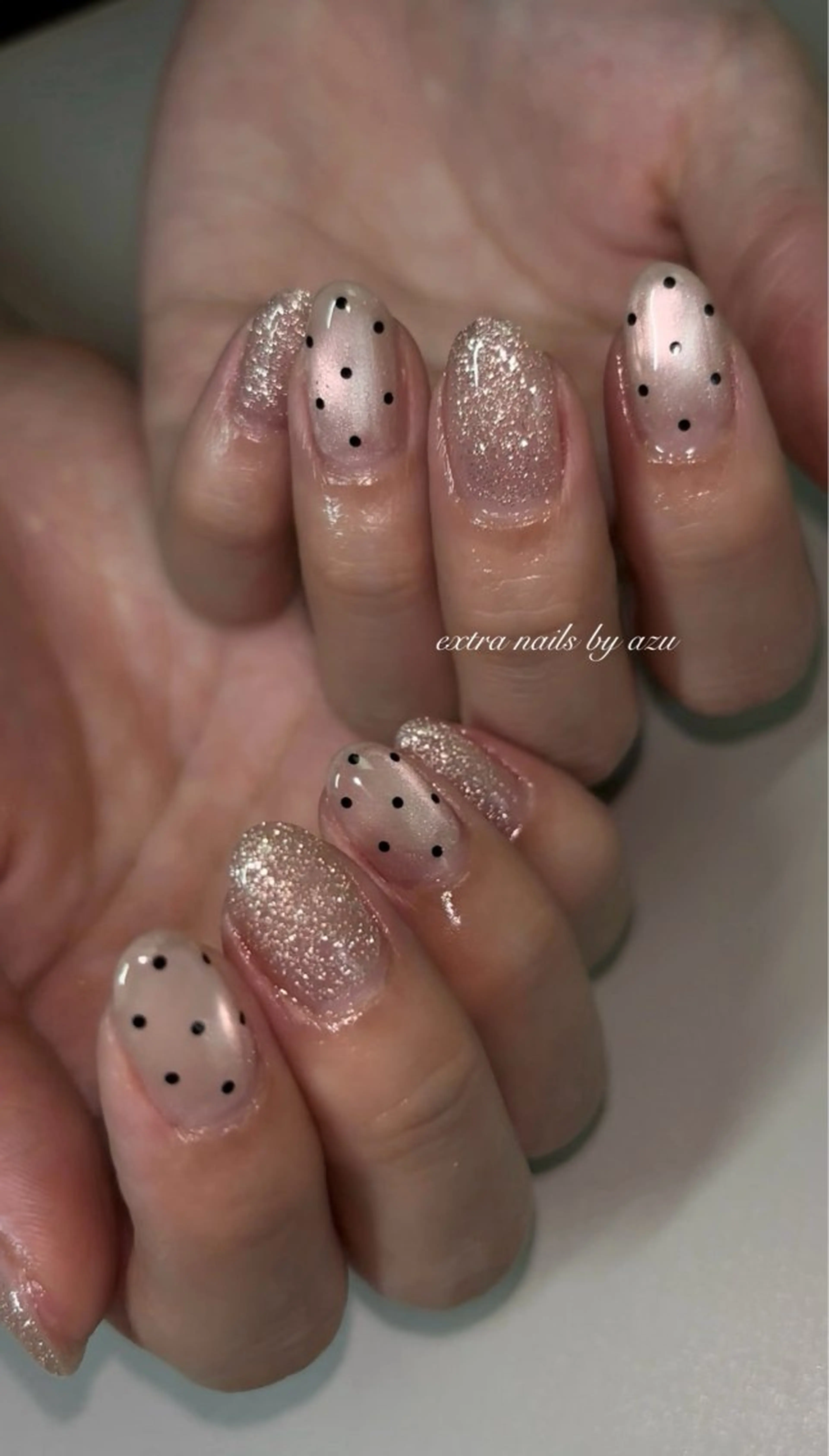 ネイル アートネイル ドット ハンドネイル extranails ／lemellaのネイルデザイン