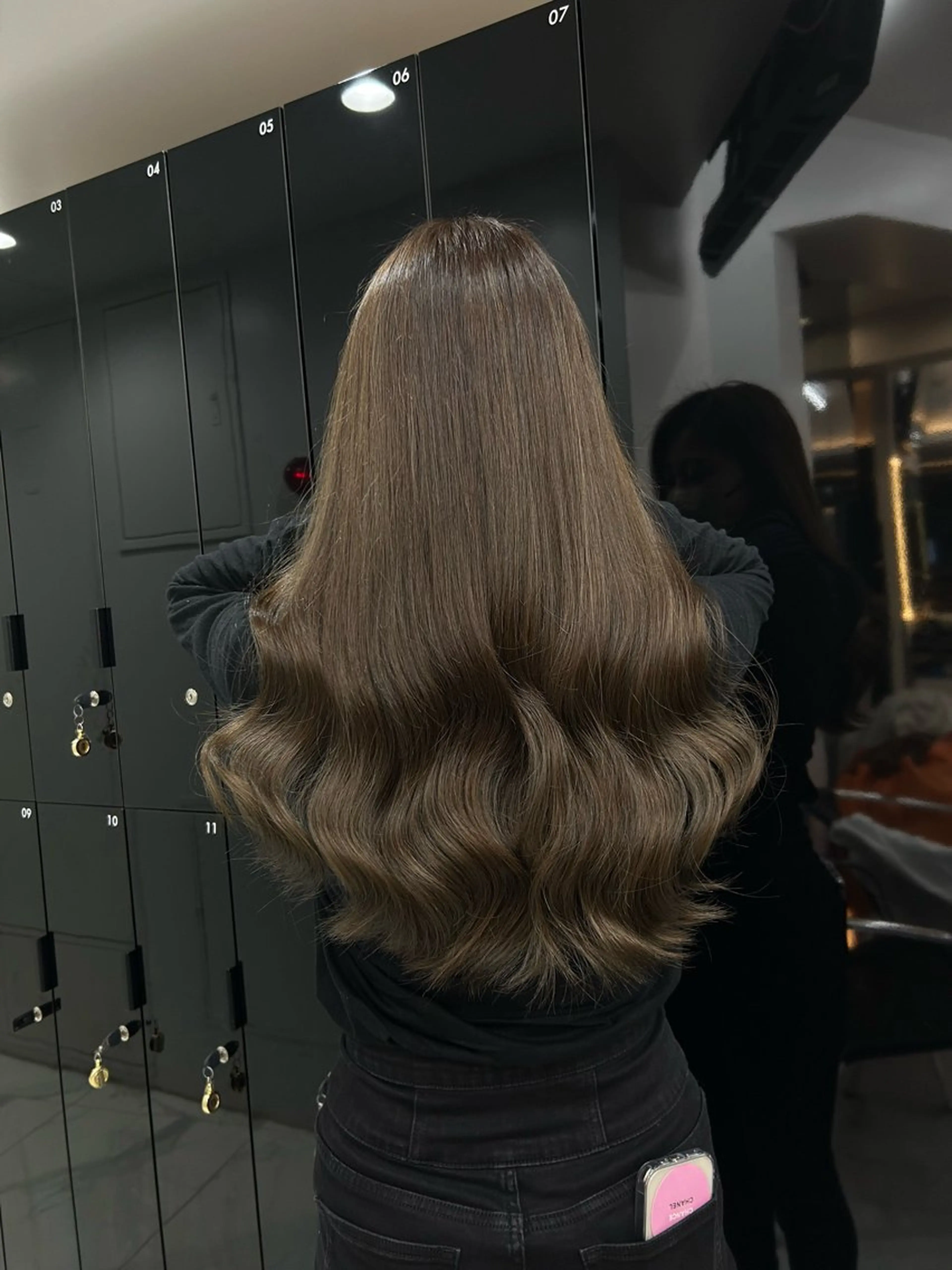ロング ヘアカラー トリートメント Lapis渋谷　中村 越のヘアスタイル