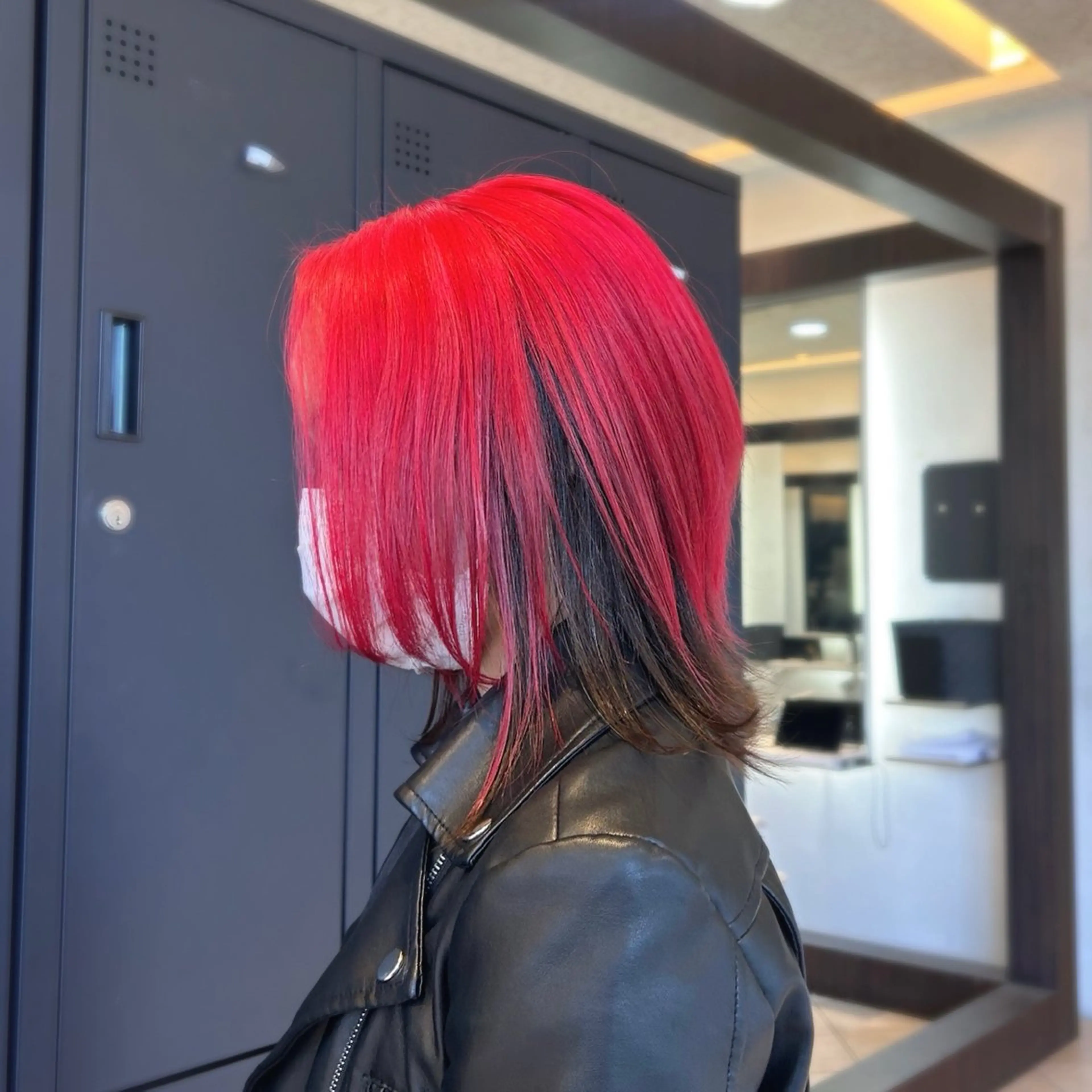 ミディアム カラー インナーカラー ウルフカット mei 撮影モデル募集中！のヘアスタイル