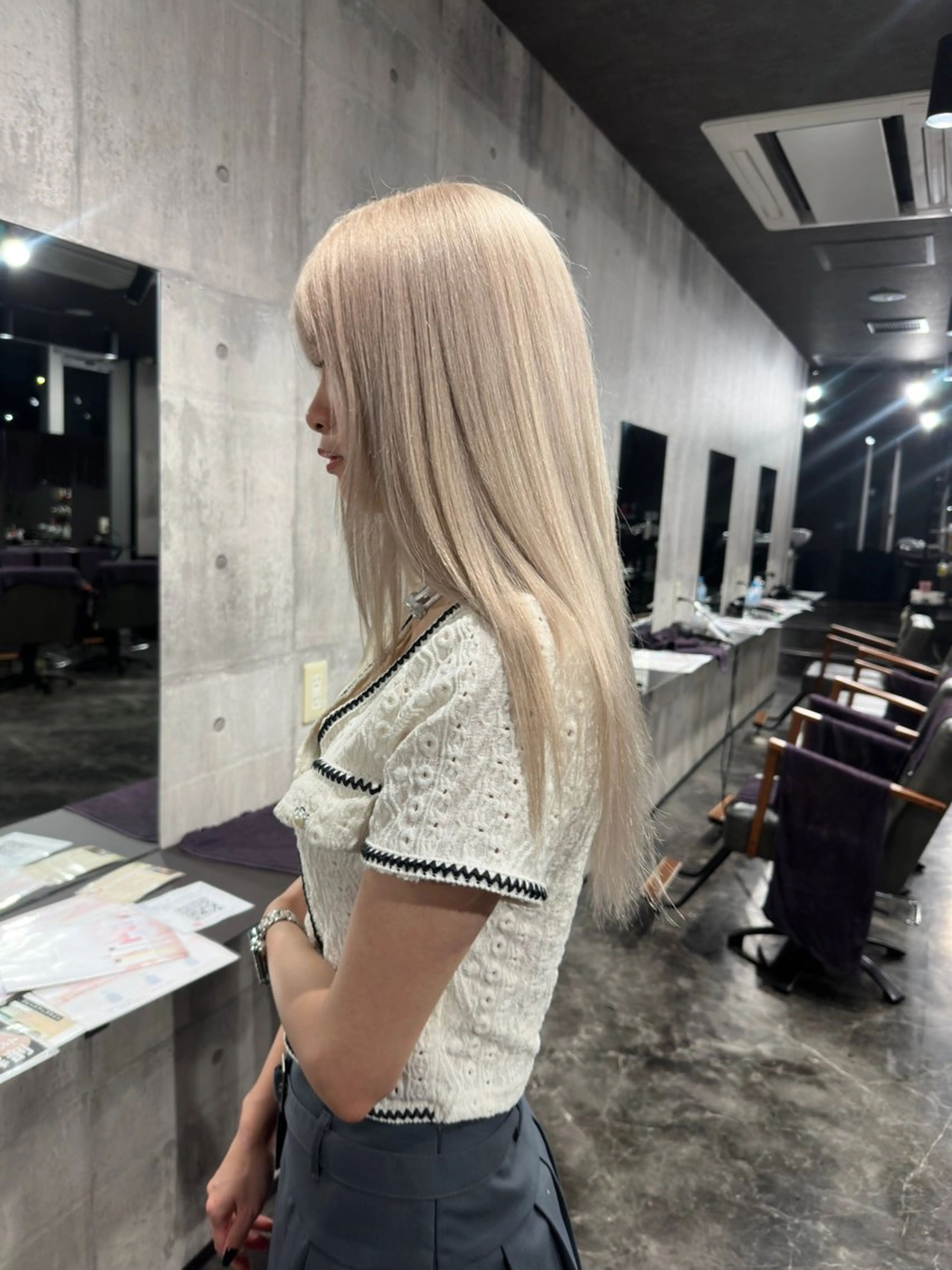 【ケアブリーチ2回】トリプルカラーの写真