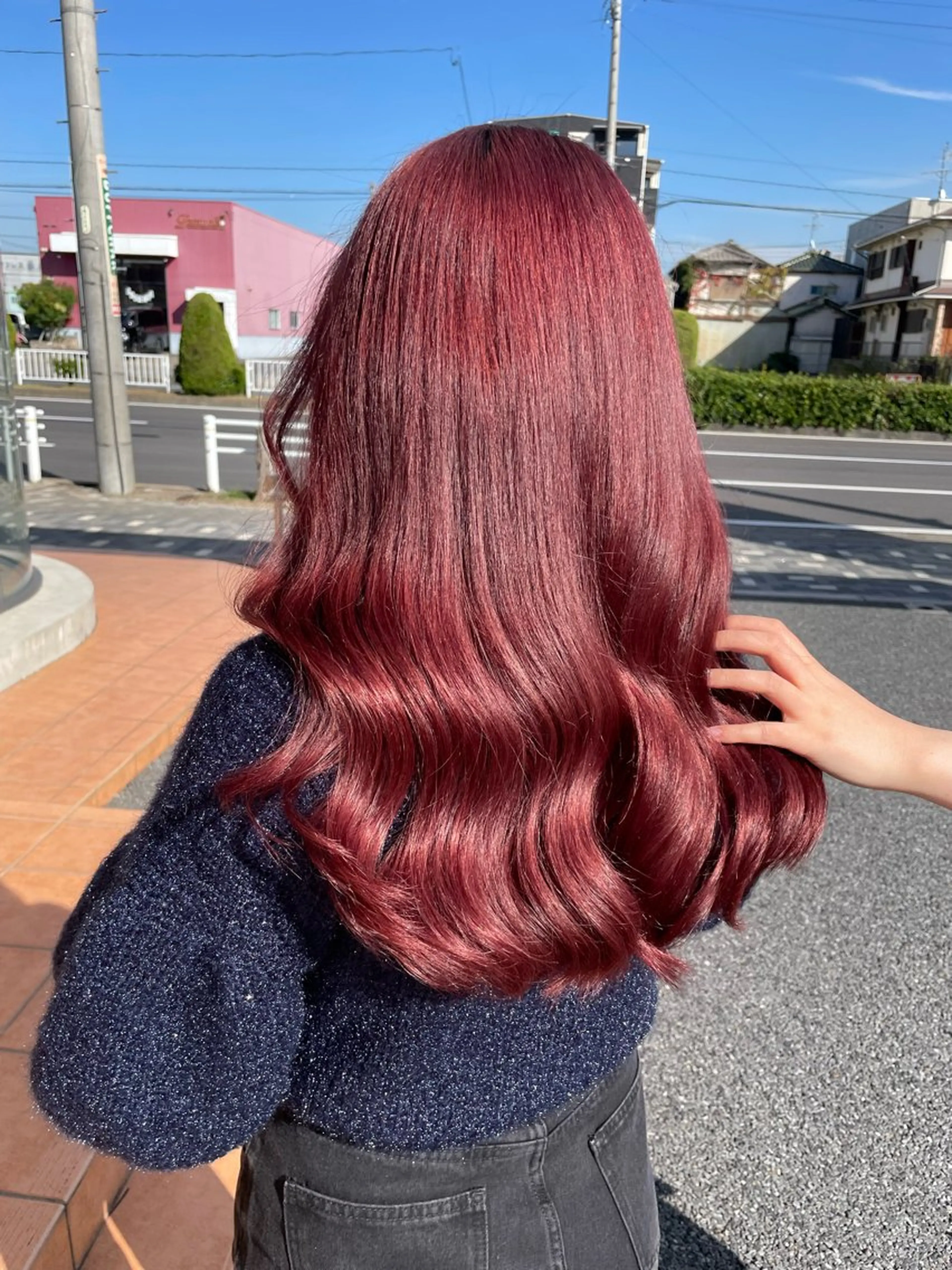 カラー ブラウンカラー ピンクカラー La bouquet わか🎀のヘアスタイル